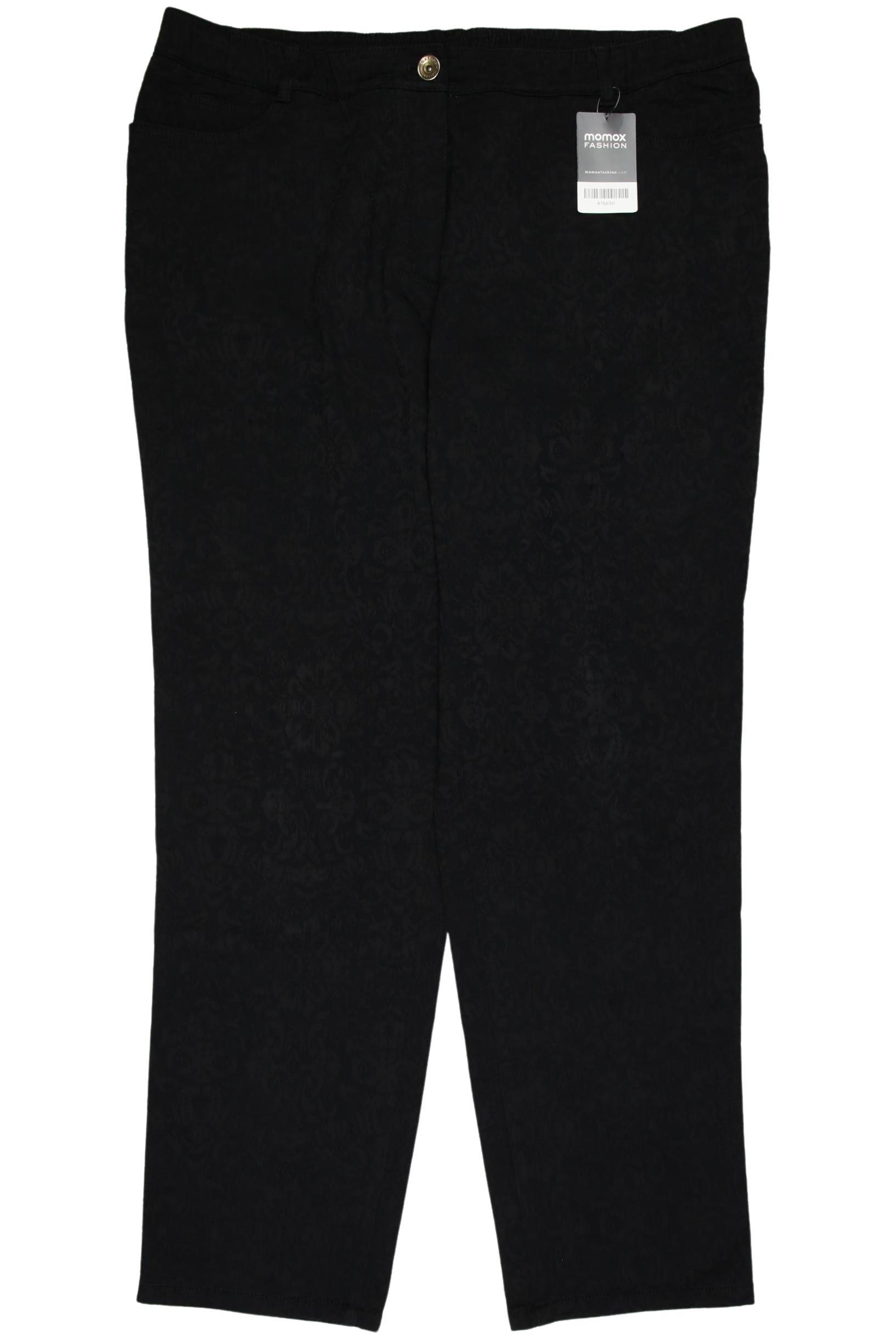 

Samoon by Gerry Weber Damen Stoffhose, schwarz, Gr. 48