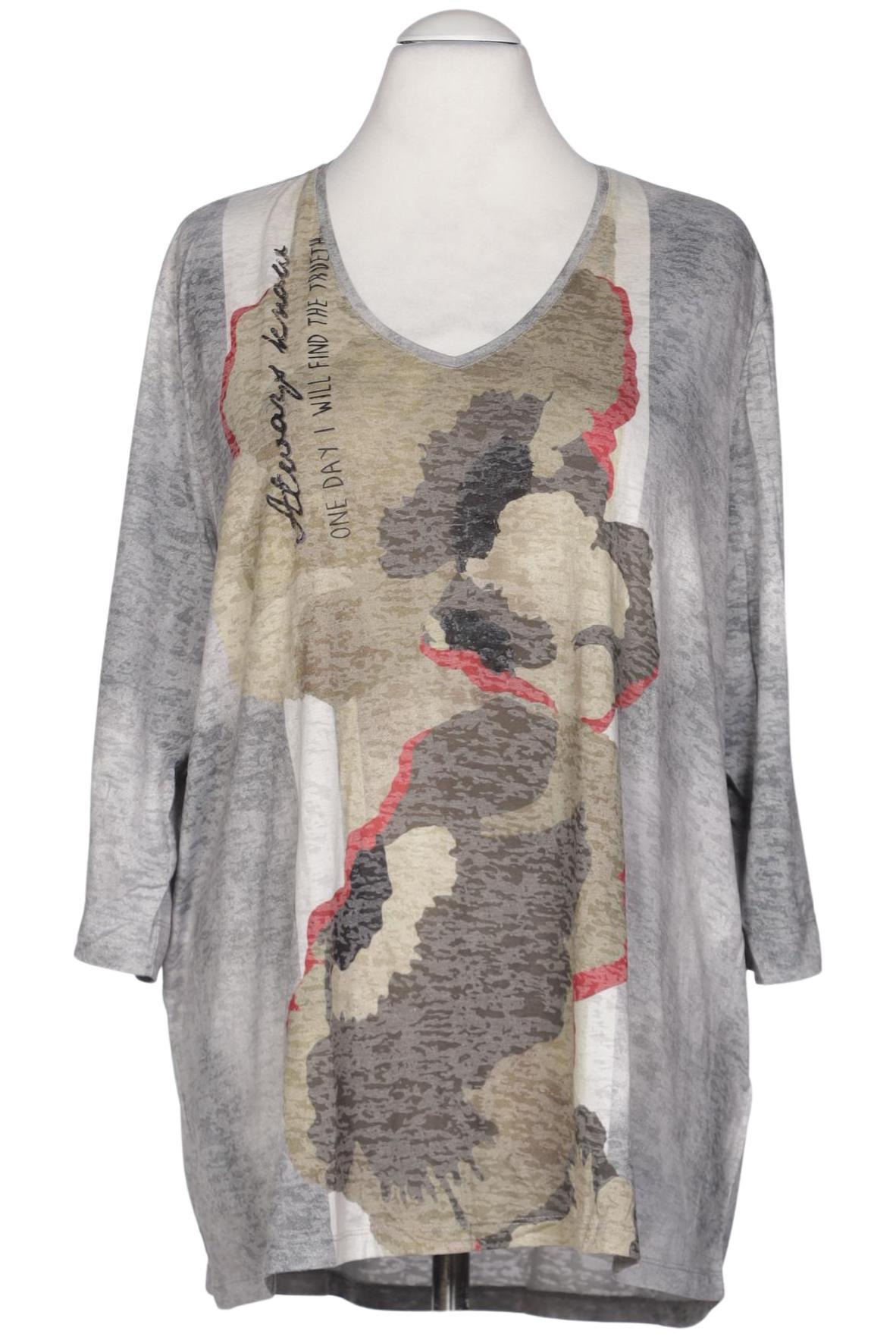 

Samoon by Gerry Weber Damen Langarmshirt, grau, Gr. 54