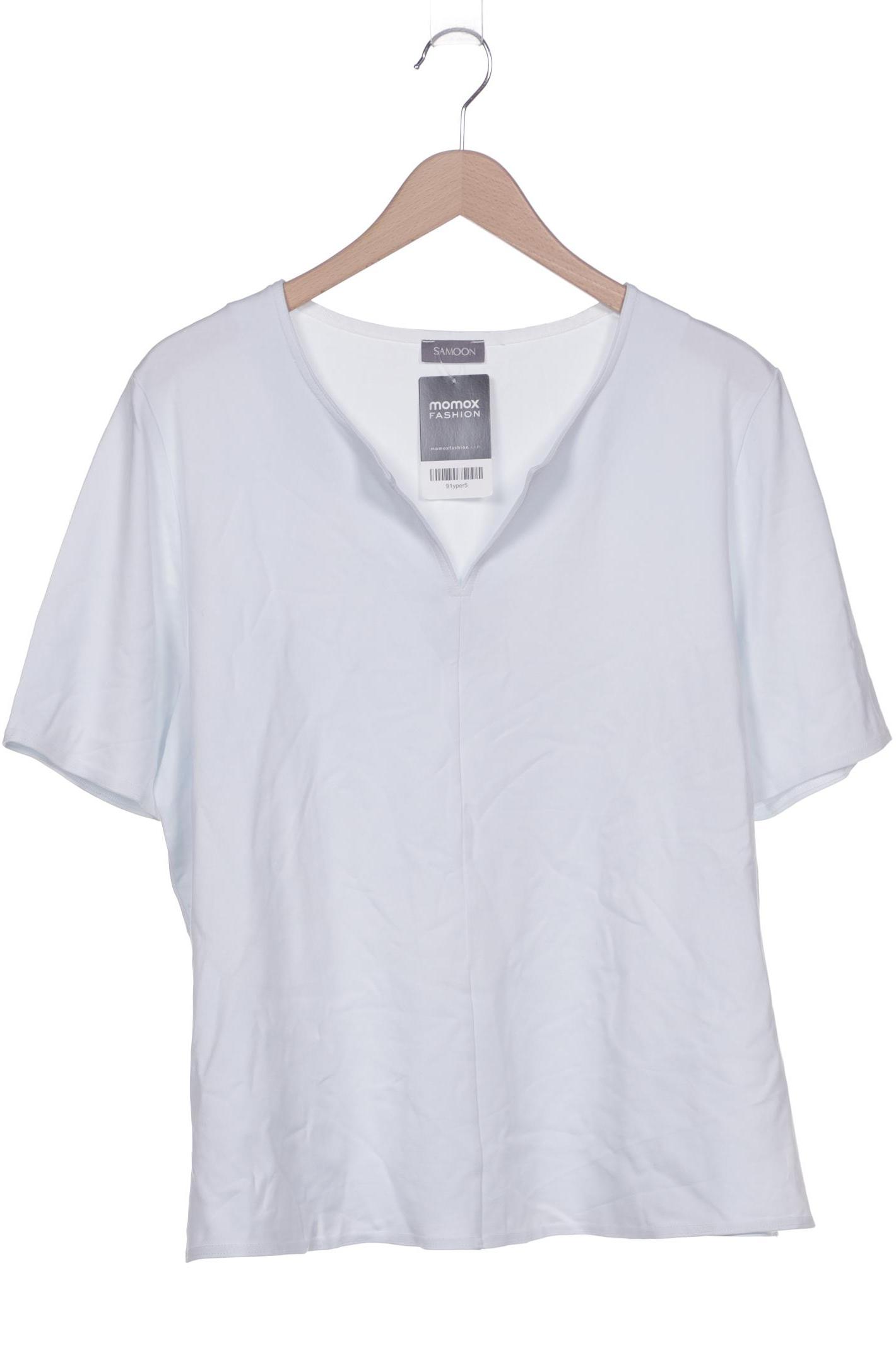 

Samoon by Gerry Weber Damen T-Shirt, hellblau, Gr. 48