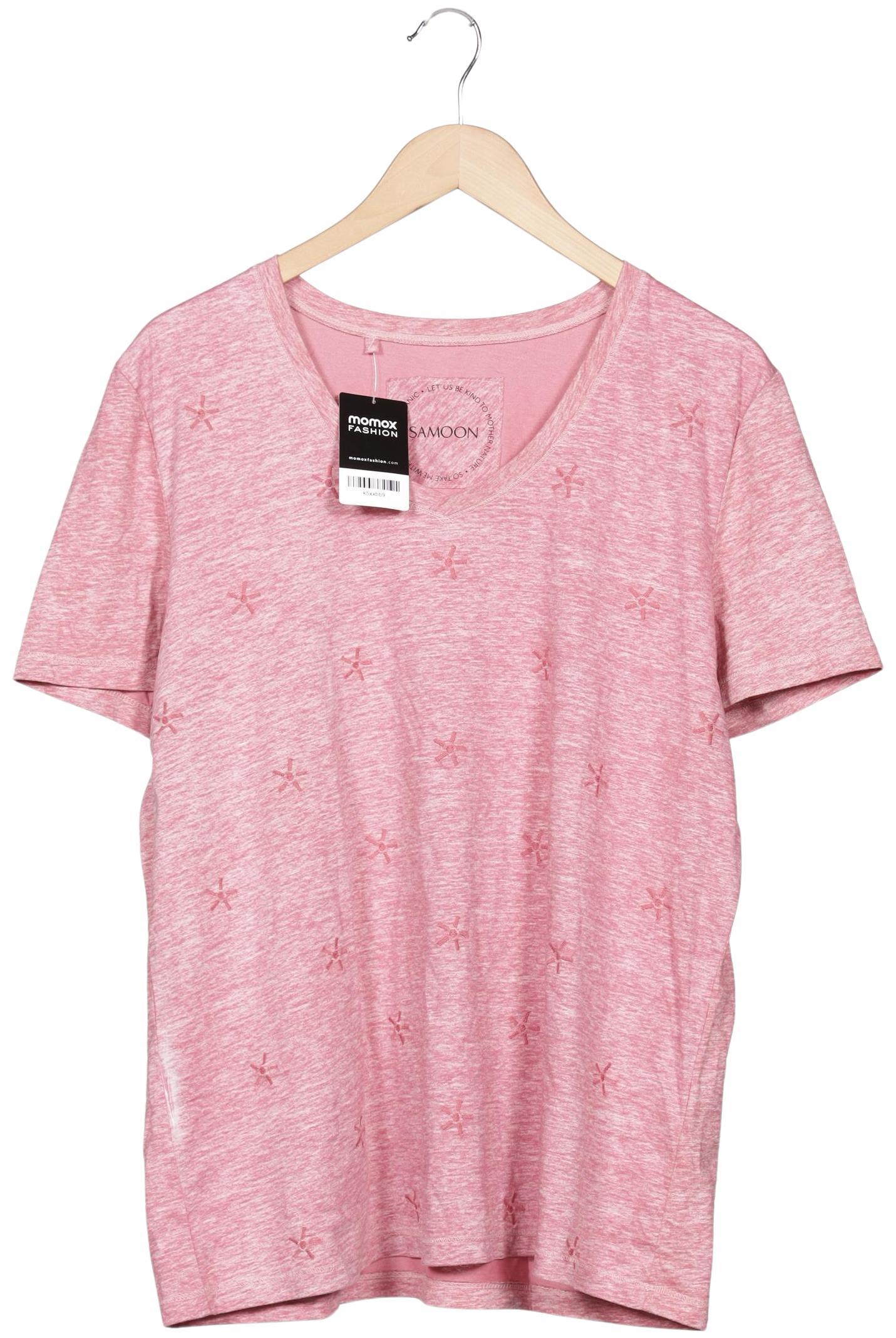 

Samoon by Gerry Weber Damen T-Shirt, pink, Gr. 52