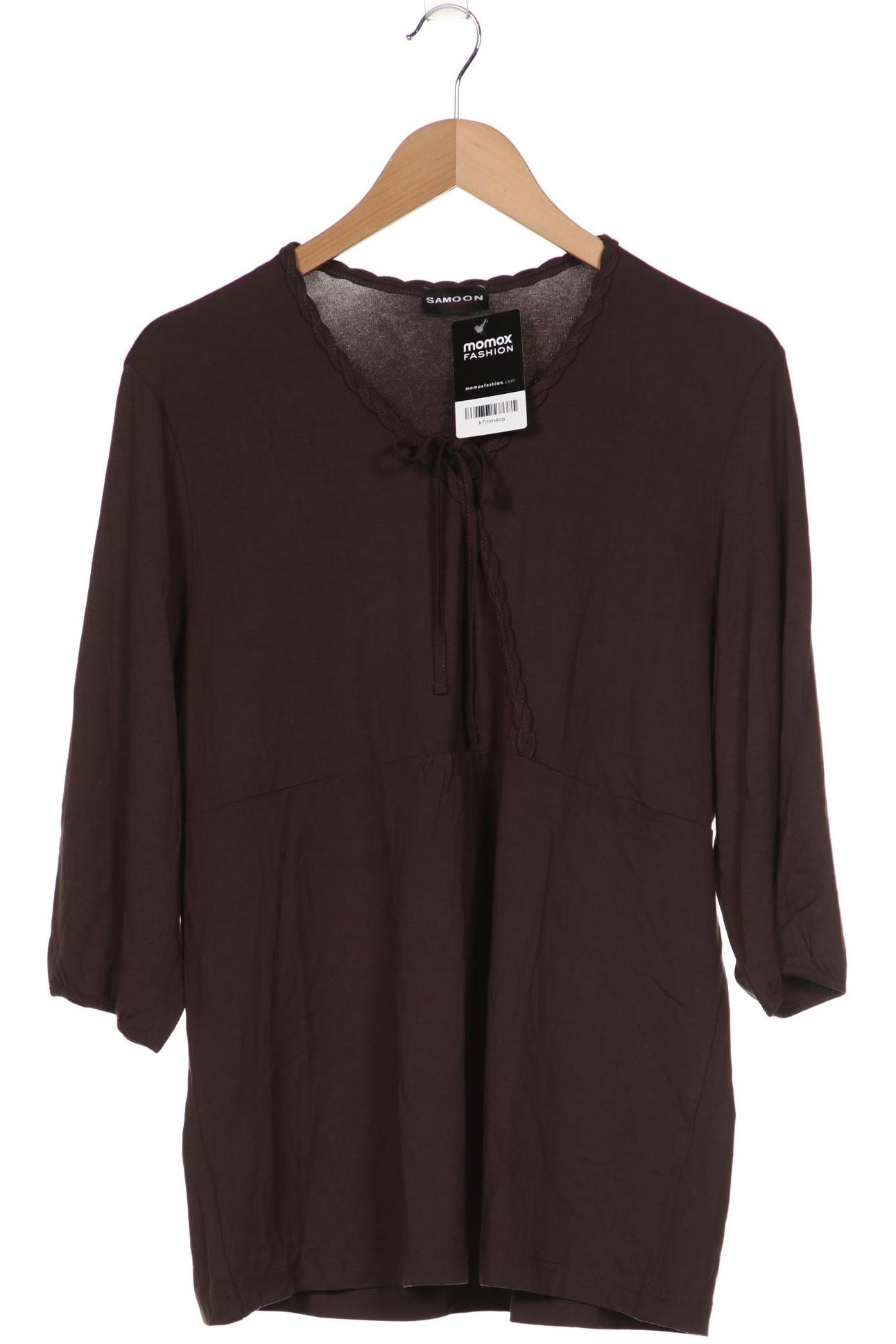 

SAMOON by Gerry Weber Damen Langarmshirt, braun