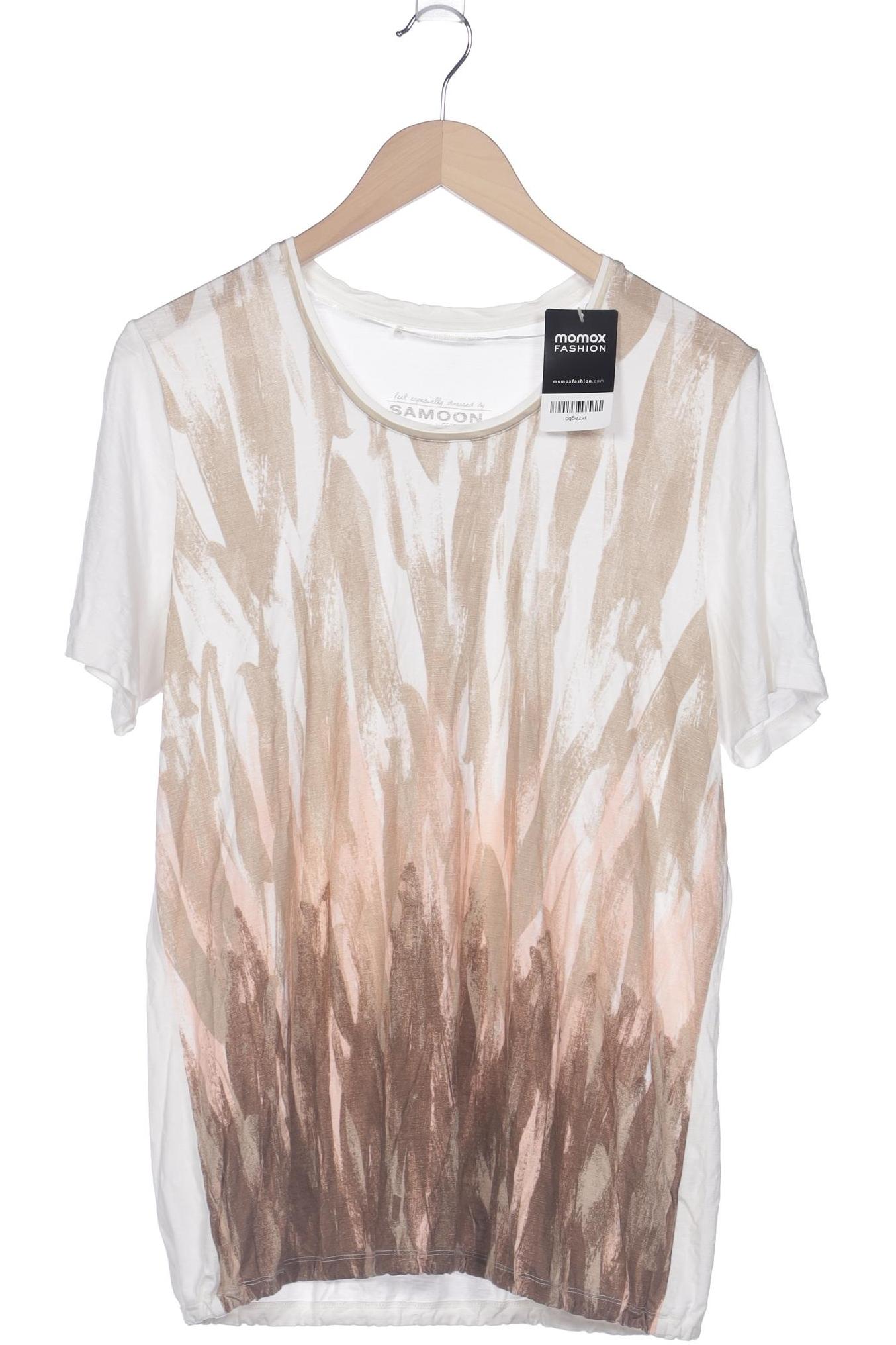 

Samoon by Gerry Weber Damen T-Shirt, beige, Gr. 46