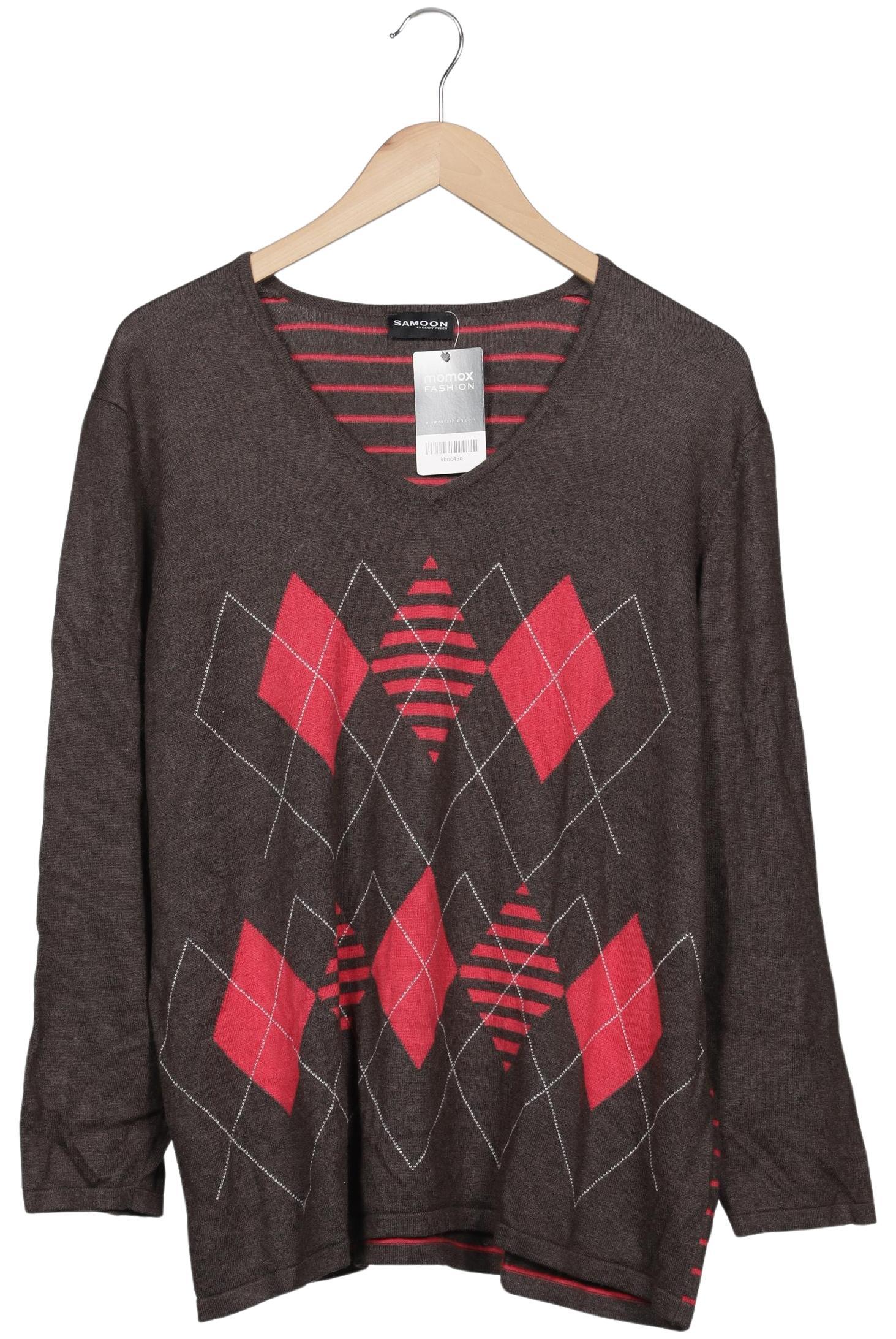 

Samoon by Gerry Weber Damen Pullover, braun, Gr. 48