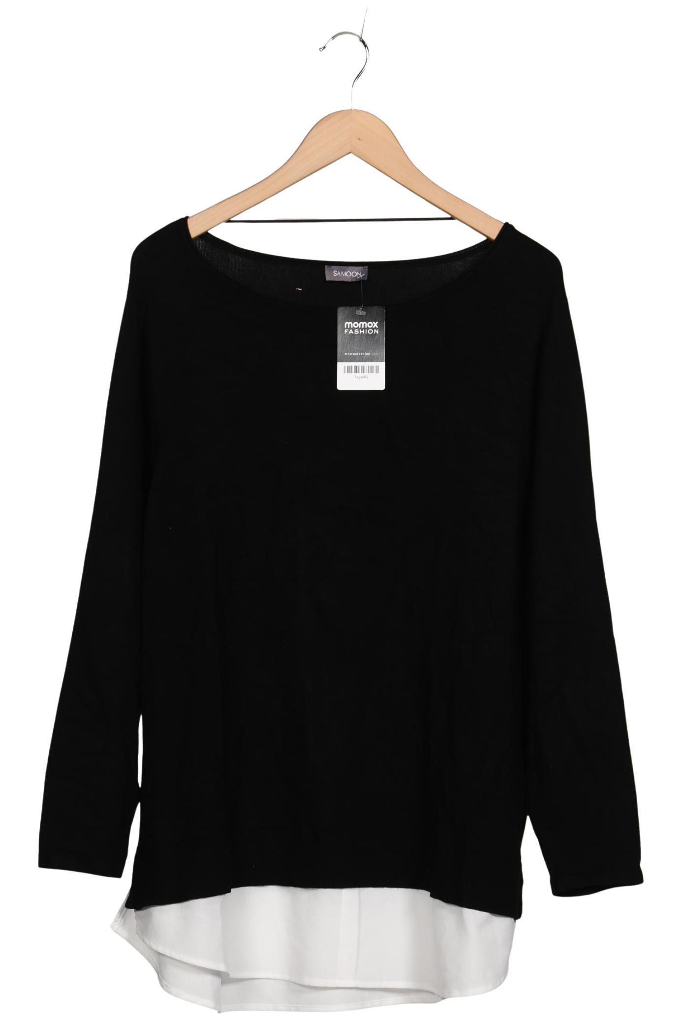 

Samoon by Gerry Weber Damen Pullover, schwarz, Gr. 46