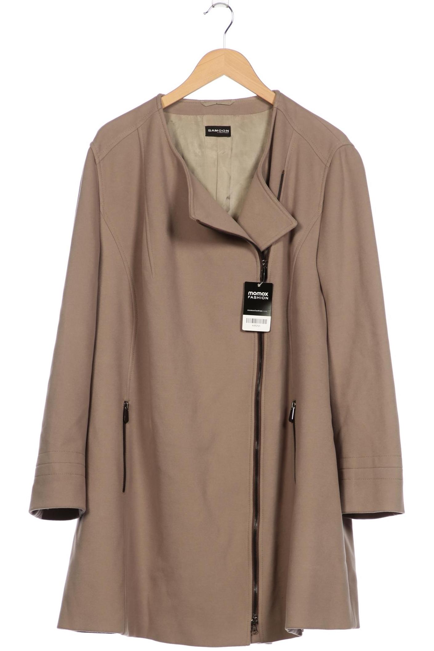 

Samoon by Gerry Weber Damen Mantel, grau, Gr. 52