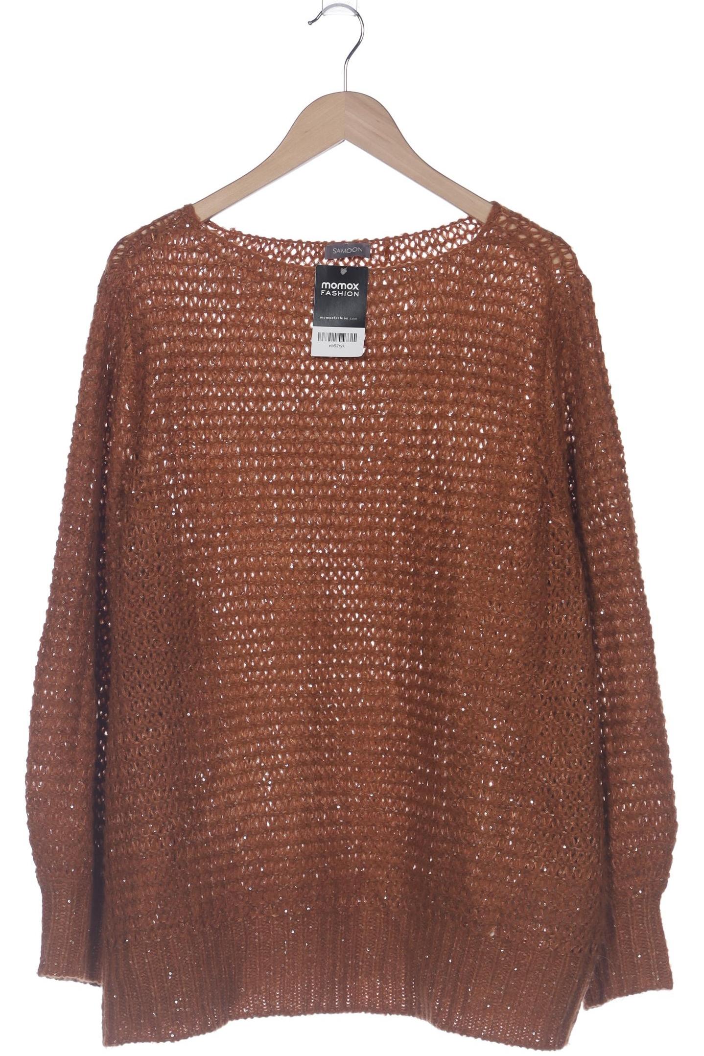 

Samoon by Gerry Weber Damen Pullover, braun, Gr. 50