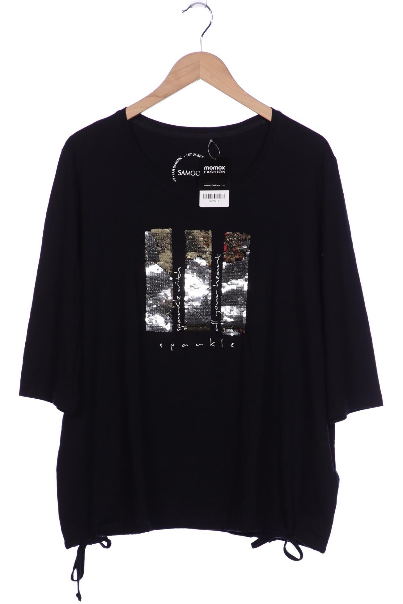 

Samoon by Gerry Weber Damen Langarmshirt, schwarz, Gr. 50