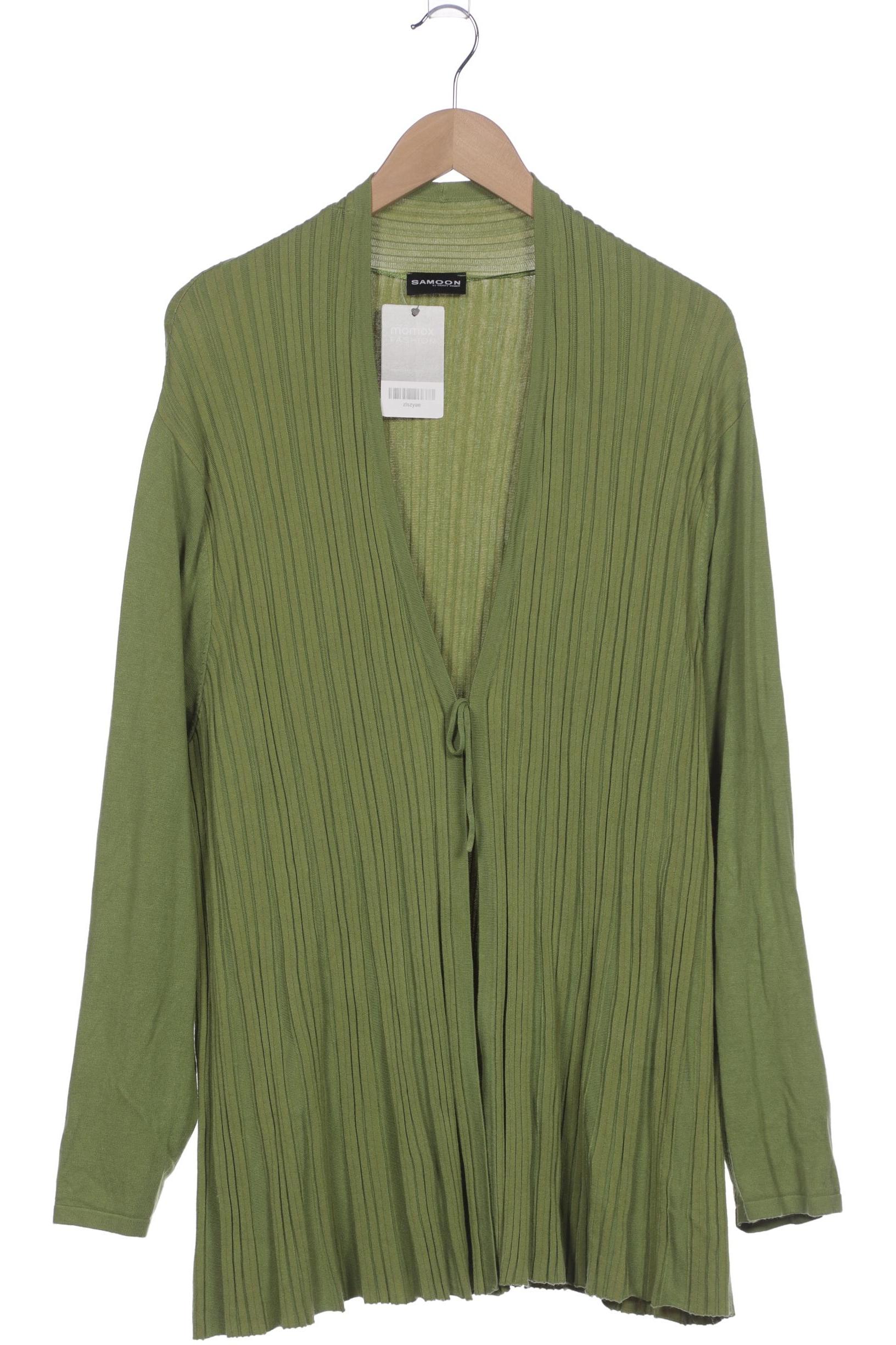

Samoon by Gerry Weber Damen Strickjacke, grün, Gr. 52