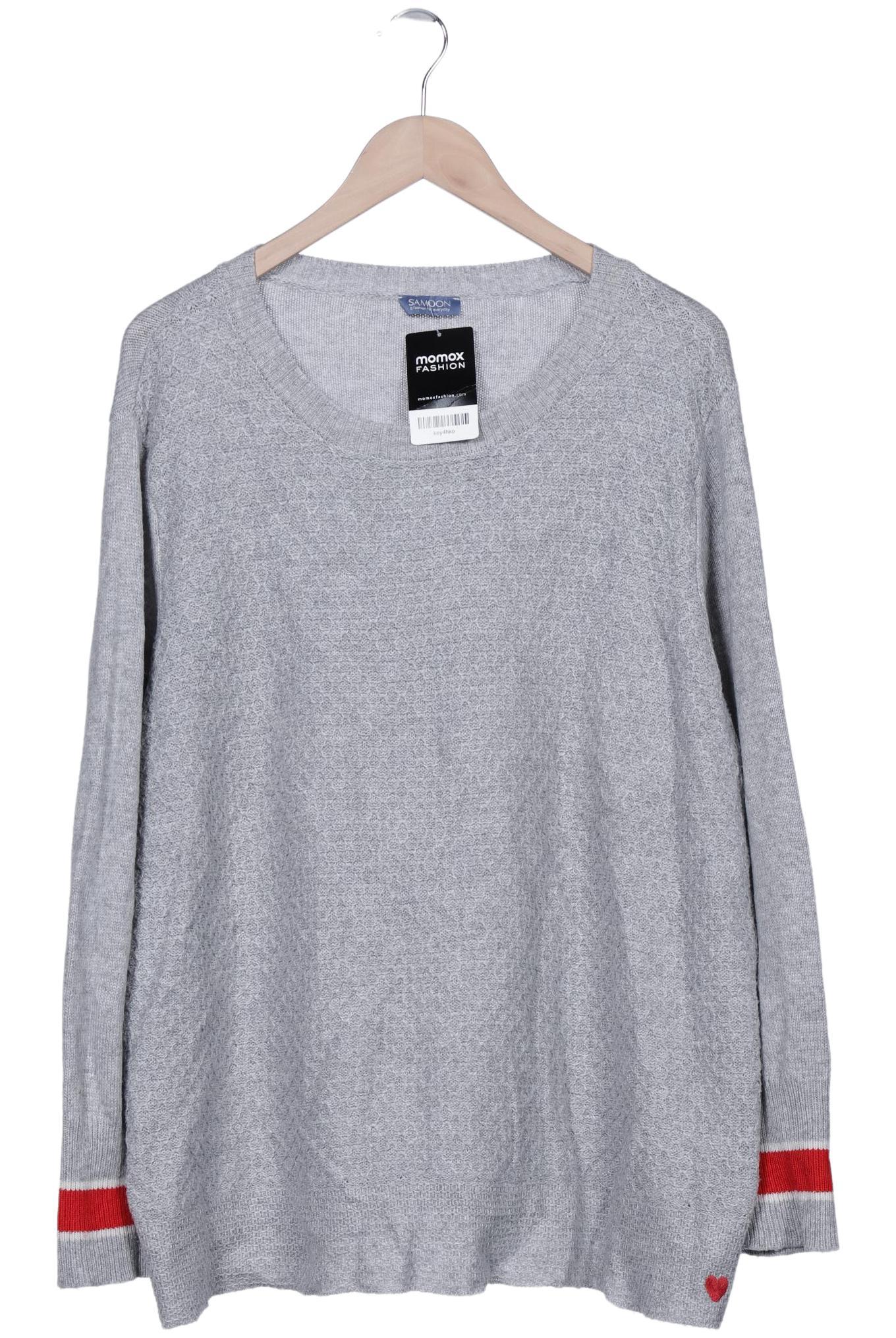 

Samoon by Gerry Weber Damen Pullover, grau, Gr. 48
