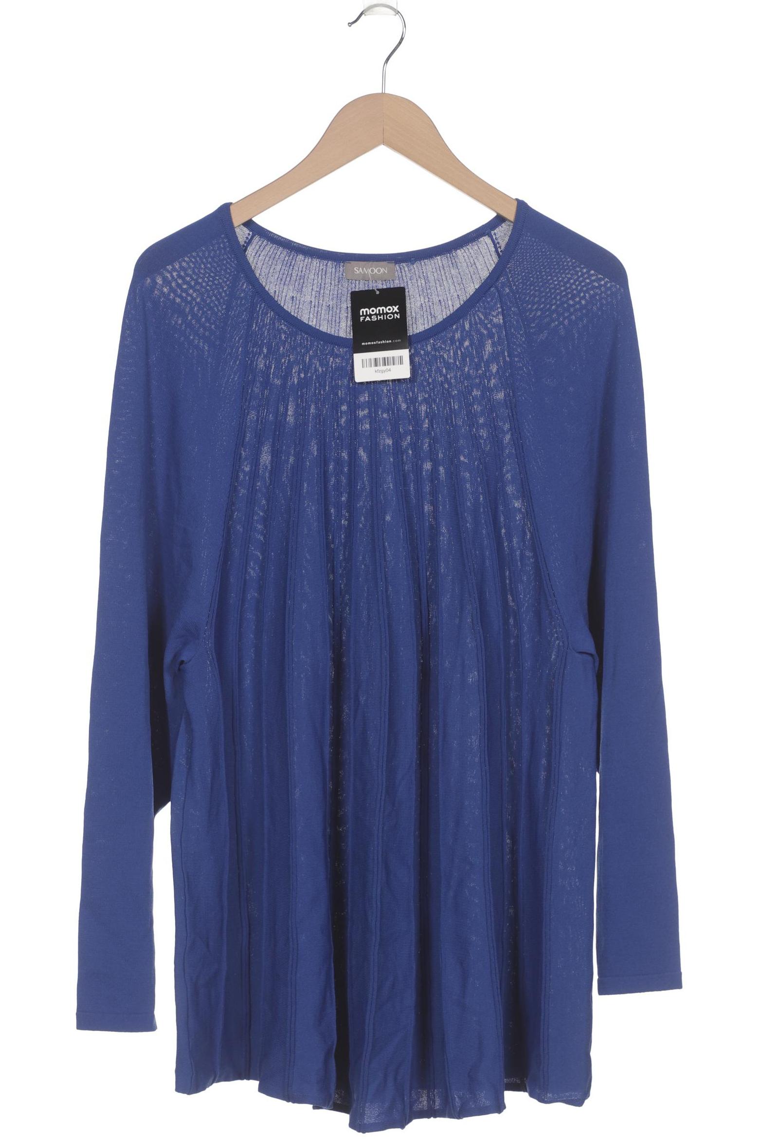 

Samoon by Gerry Weber Damen Pullover, blau, Gr. 52