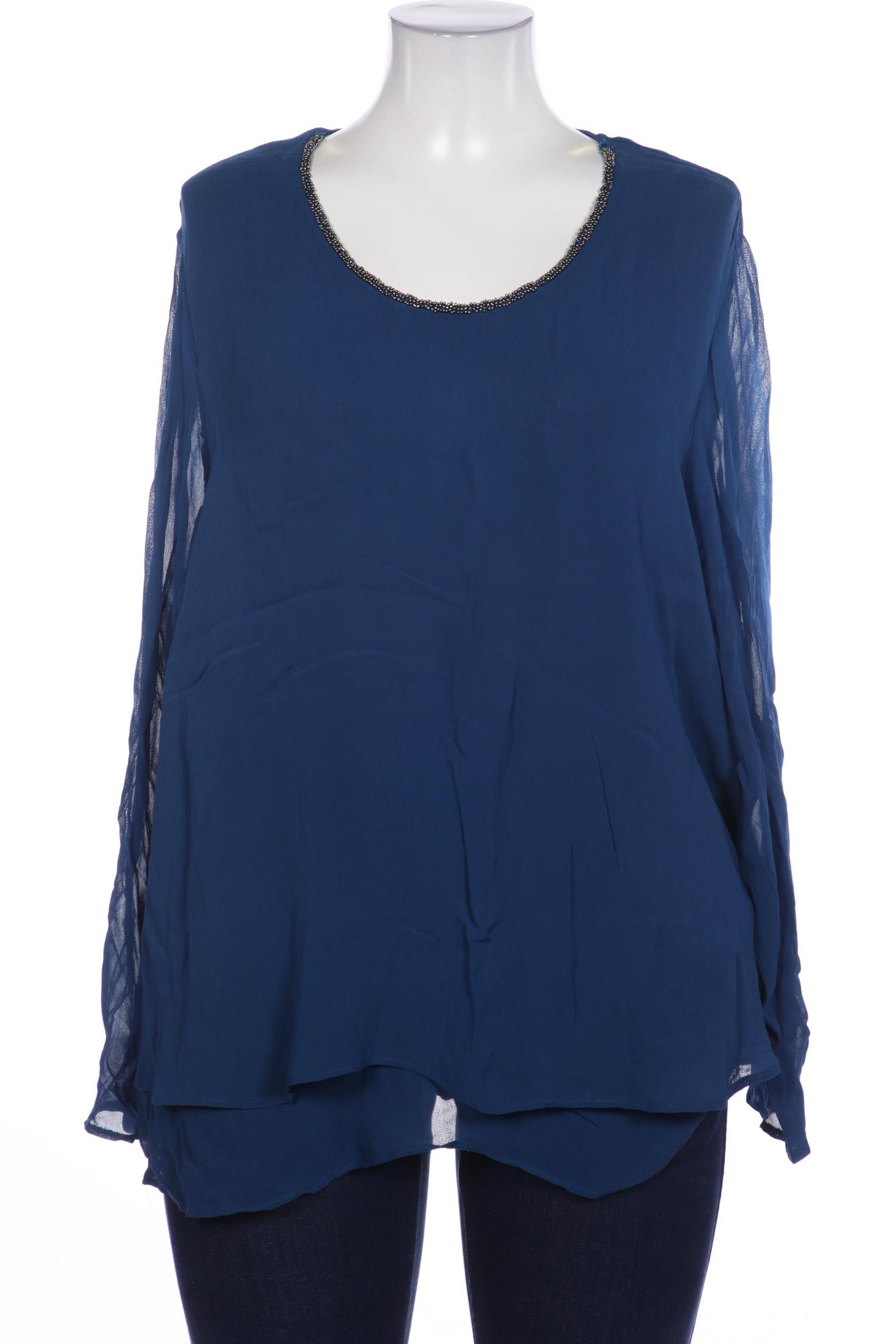 

Samoon by Gerry Weber Damen Bluse, blau, Gr. 48