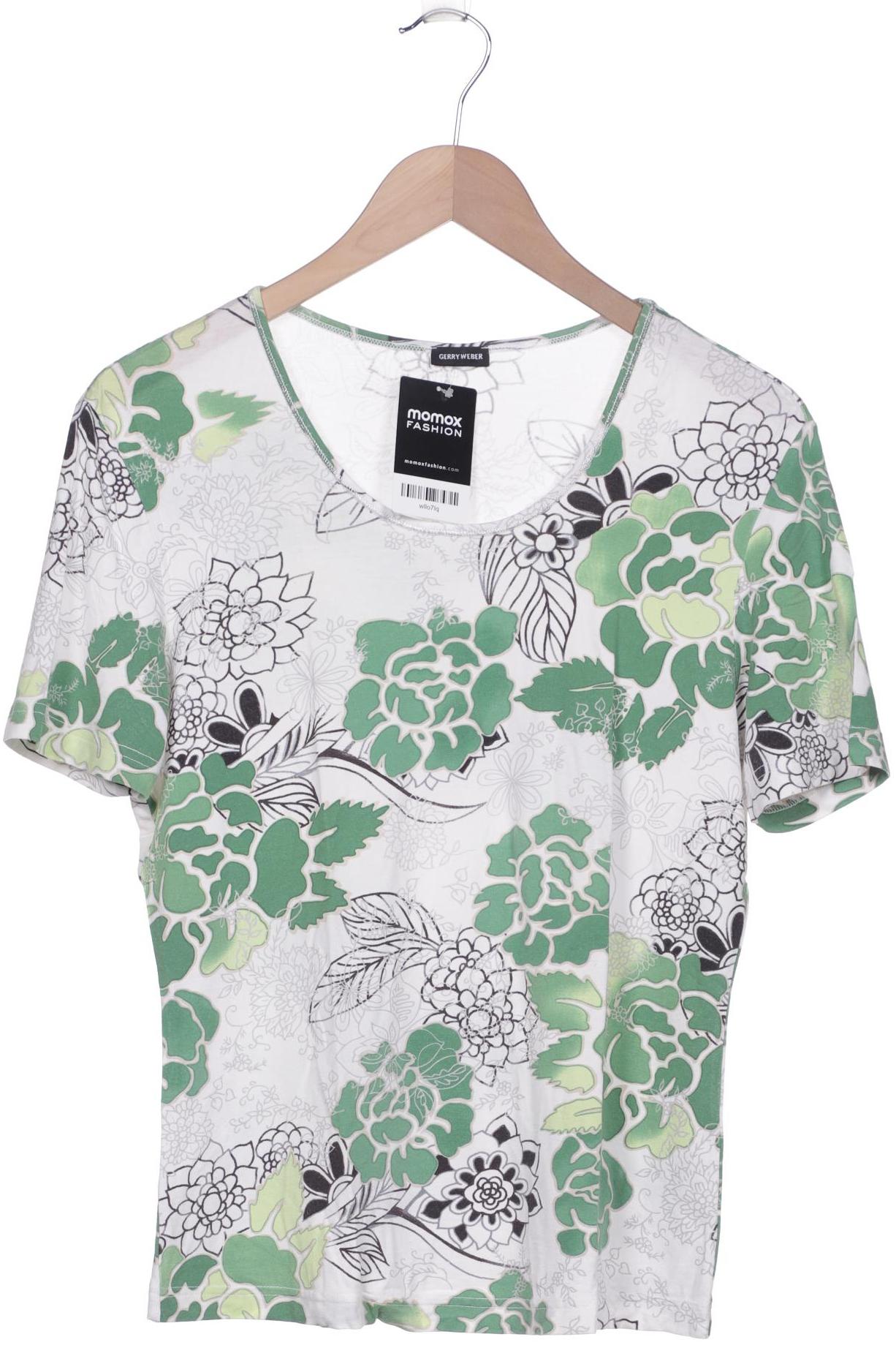 

Samoon by Gerry Weber Damen T-Shirt, weiß, Gr. 38