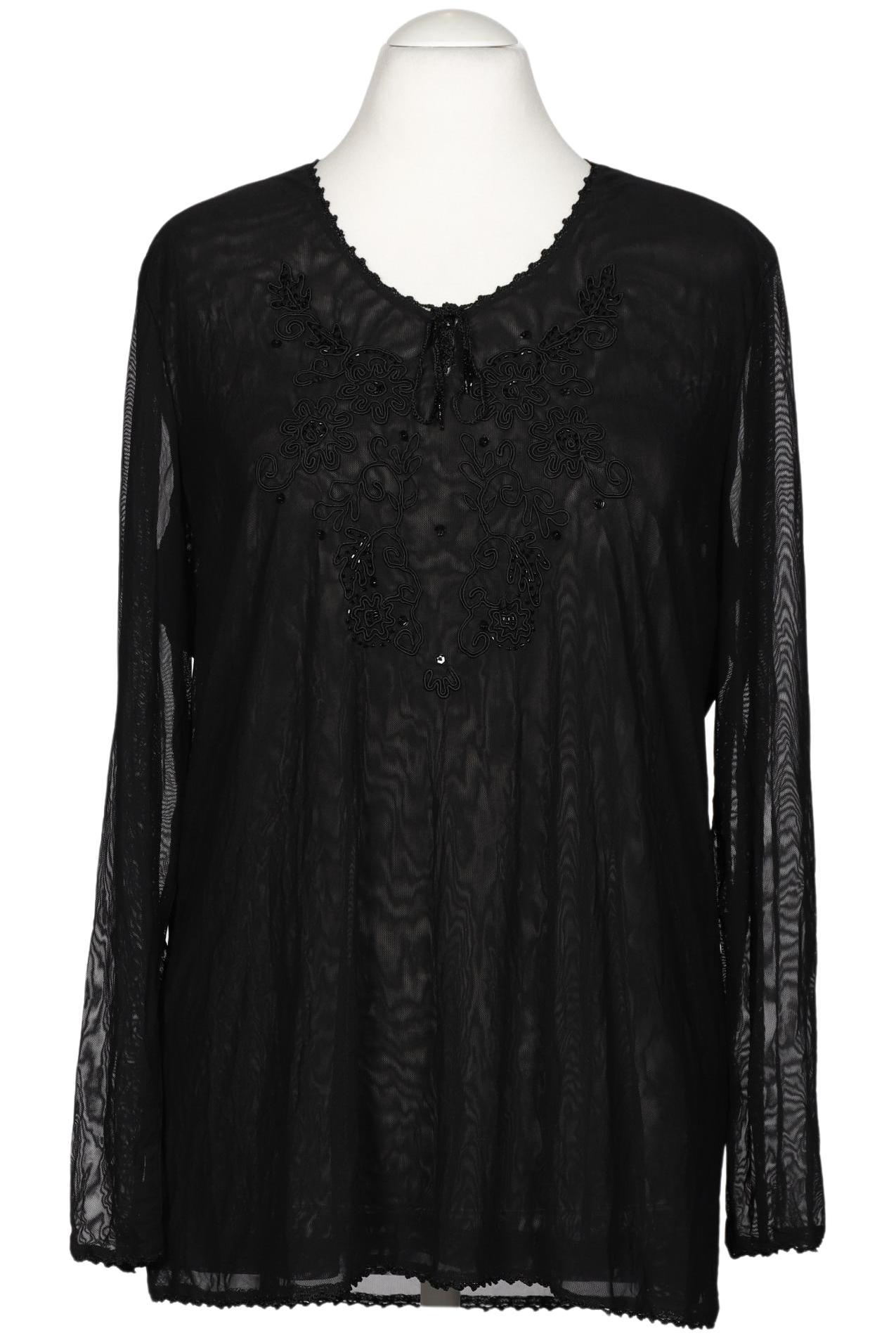 

Samoon by Gerry Weber Damen Langarmshirt, schwarz, Gr. 48