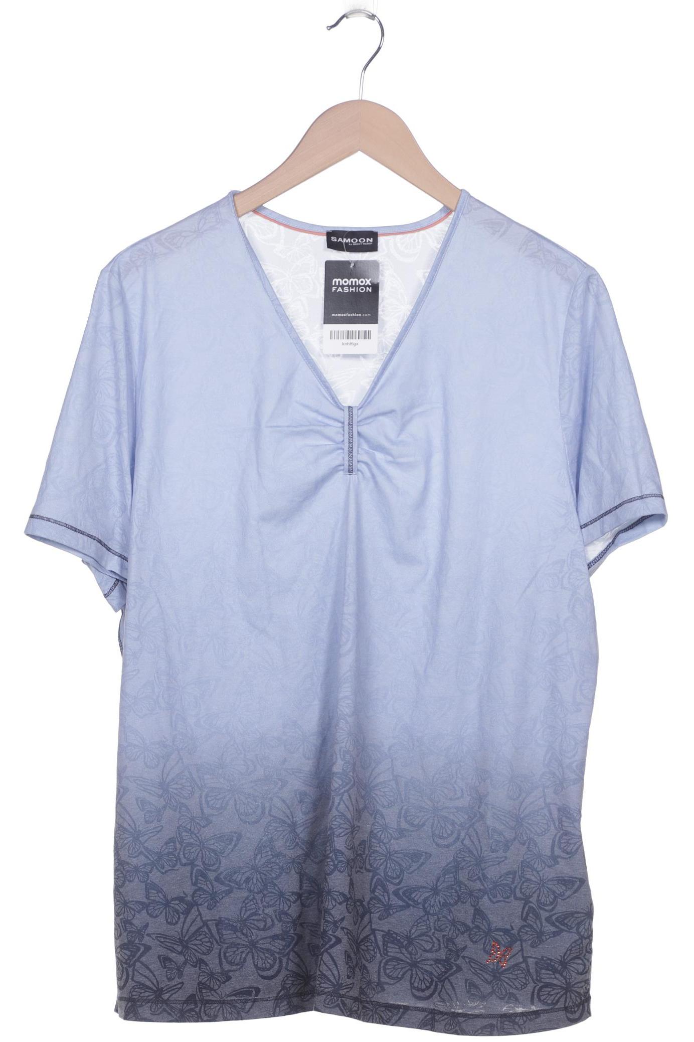 

SAMOON by Gerry Weber Damen T-Shirt, blau