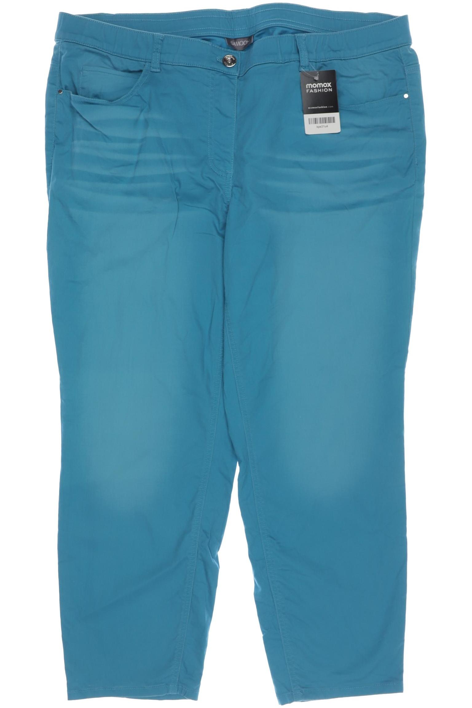 

Samoon by Gerry Weber Damen Stoffhose, hellblau, Gr. 48