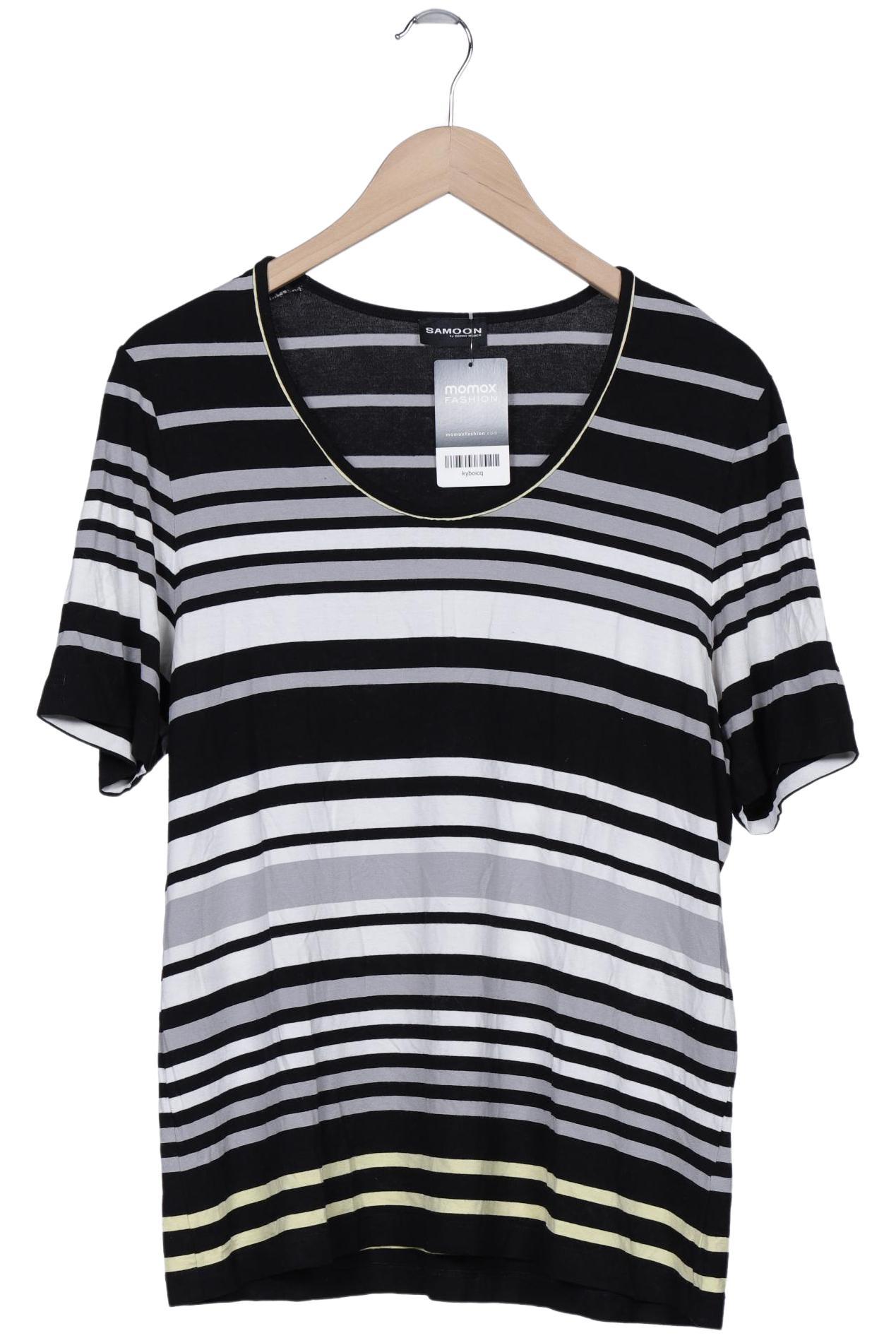 

Samoon by Gerry Weber Damen T-Shirt, schwarz, Gr. 46