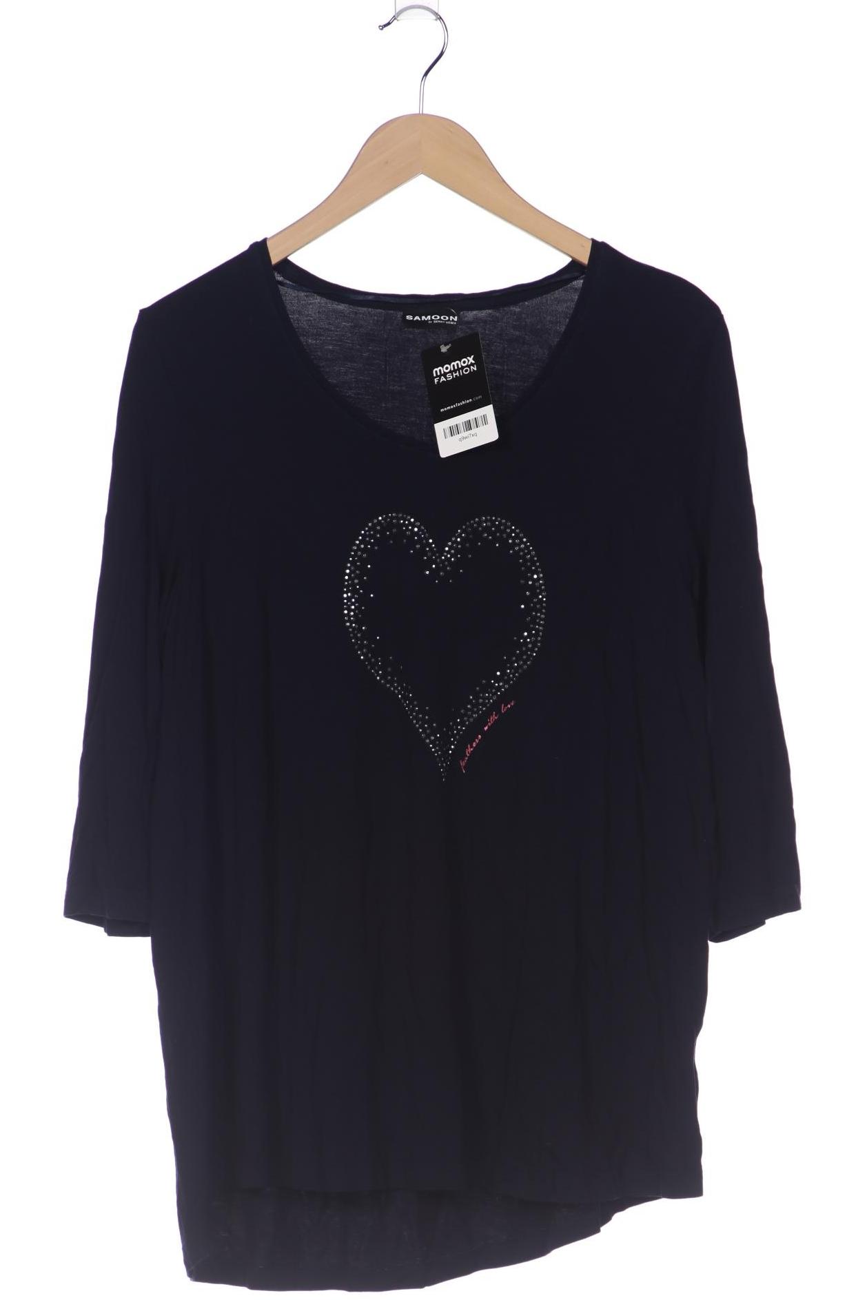 

Samoon by Gerry Weber Damen T-Shirt, marineblau, Gr. 48