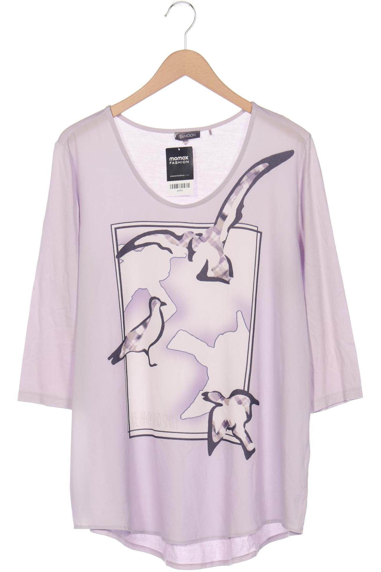 

Samoon by Gerry Weber Damen Langarmshirt, flieder, Gr. 48