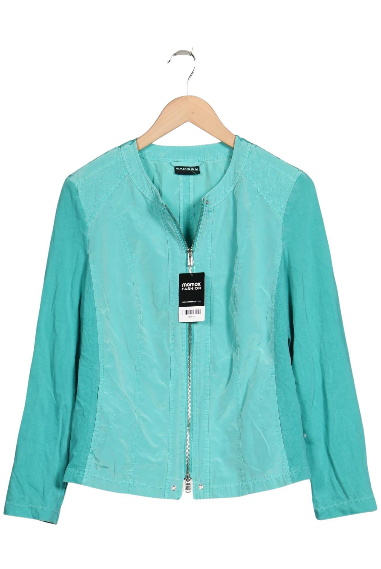 

Samoon by Gerry Weber Damen Jacke, türkis, Gr. 42