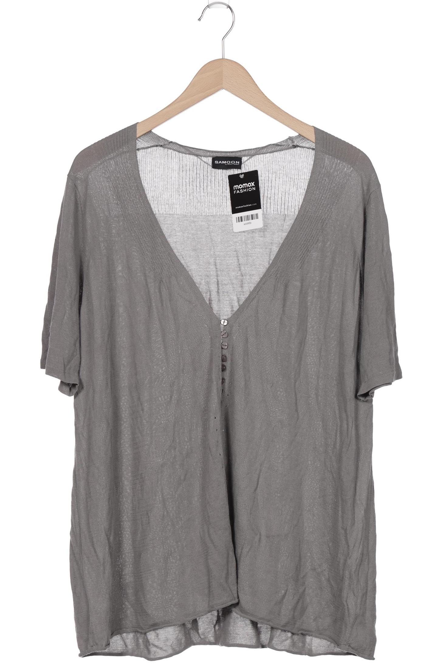 

Samoon by Gerry Weber Damen Strickjacke, grau, Gr. 48