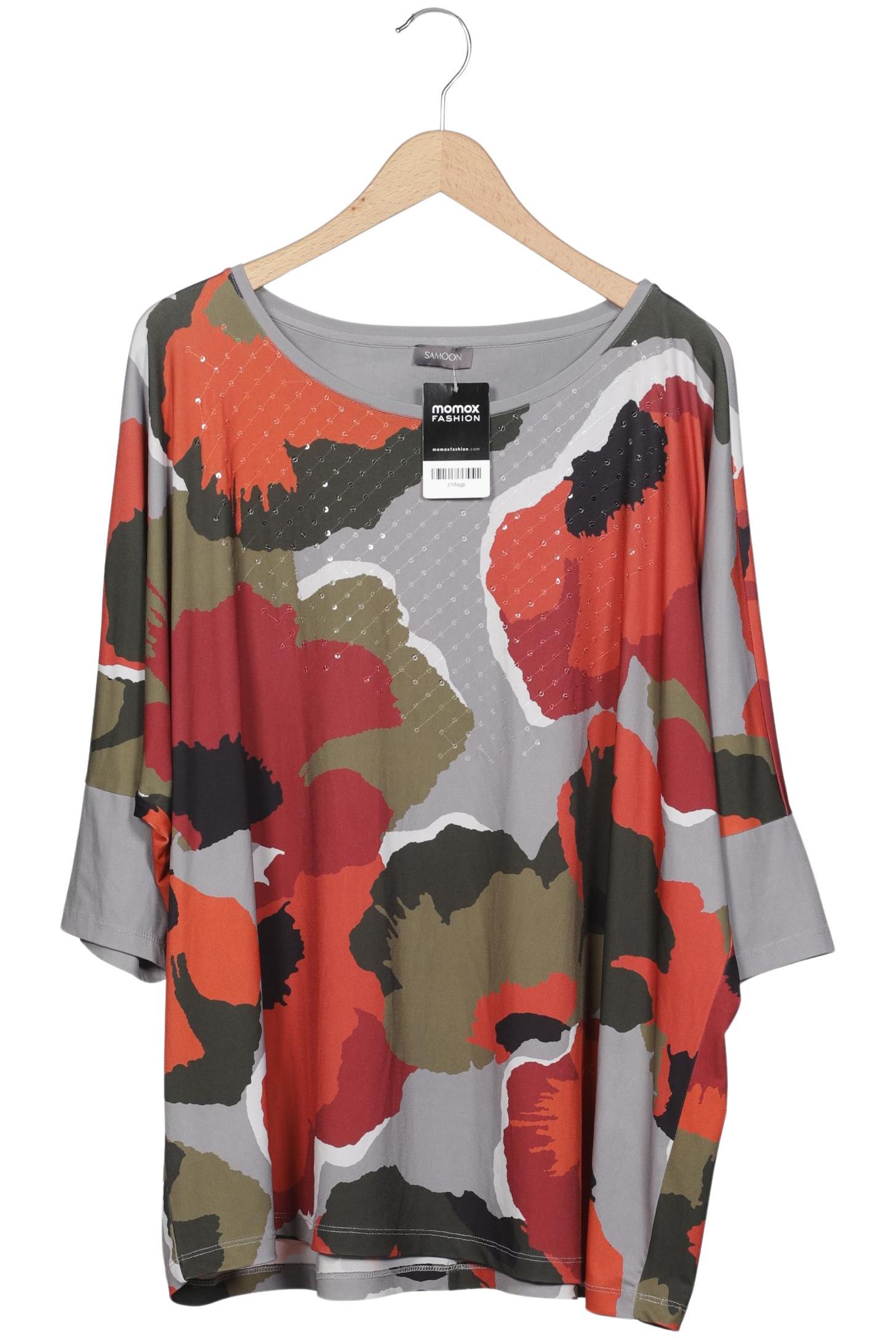 

Samoon by Gerry Weber Damen Langarmshirt, mehrfarbig, Gr. 46