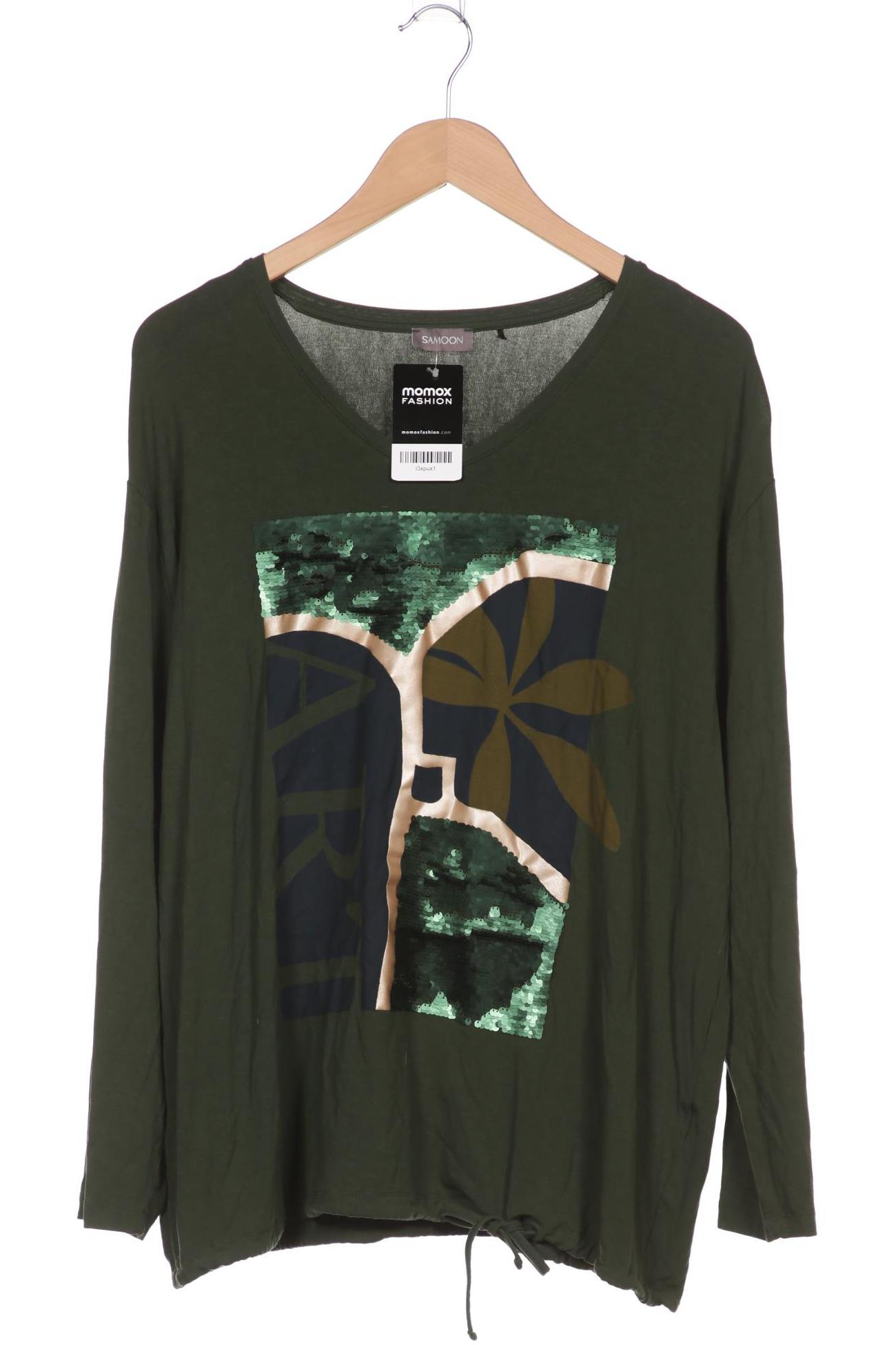 

SAMOON by Gerry Weber Damen Langarmshirt, grün