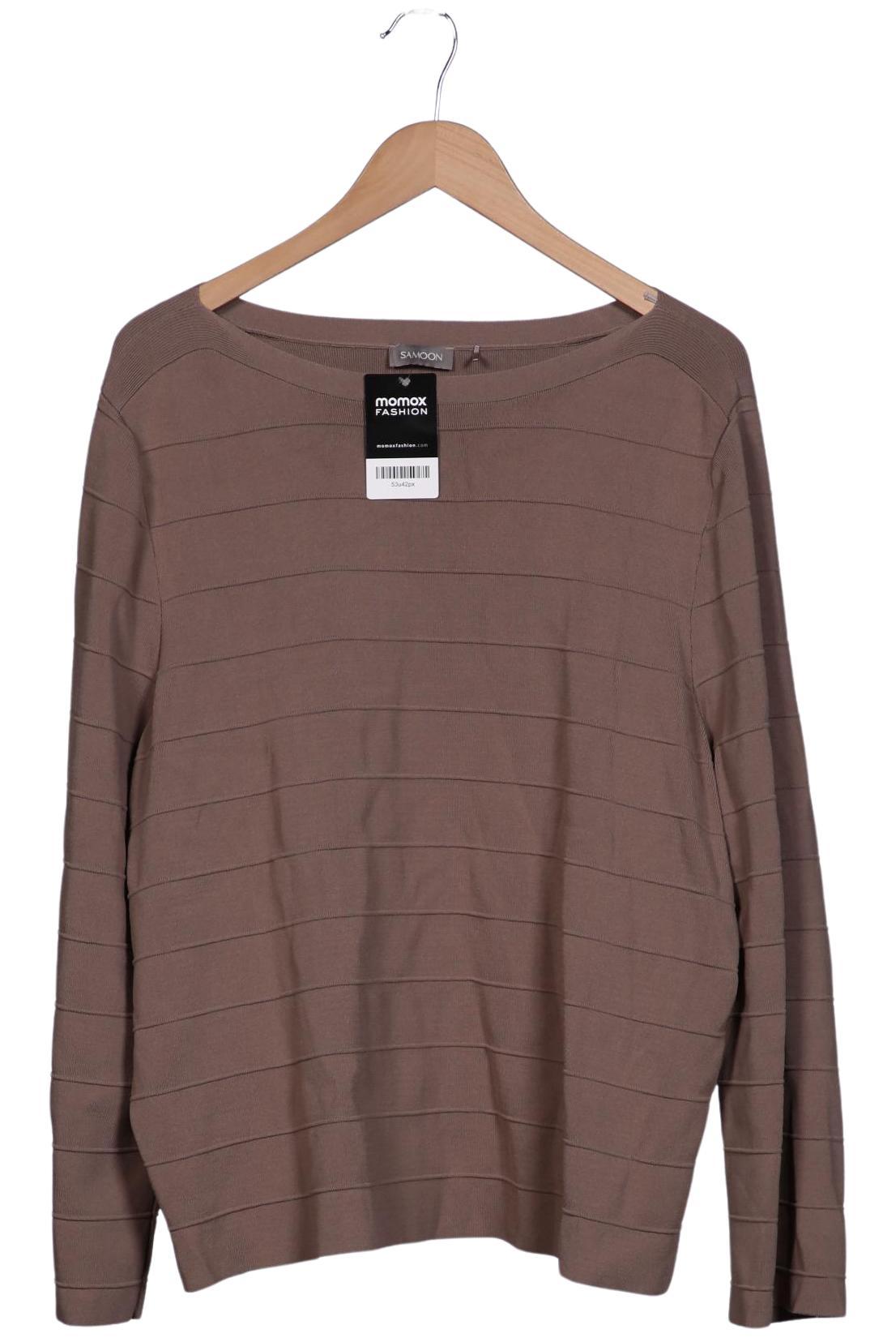 

Samoon by Gerry Weber Damen Langarmshirt, grau, Gr. 48