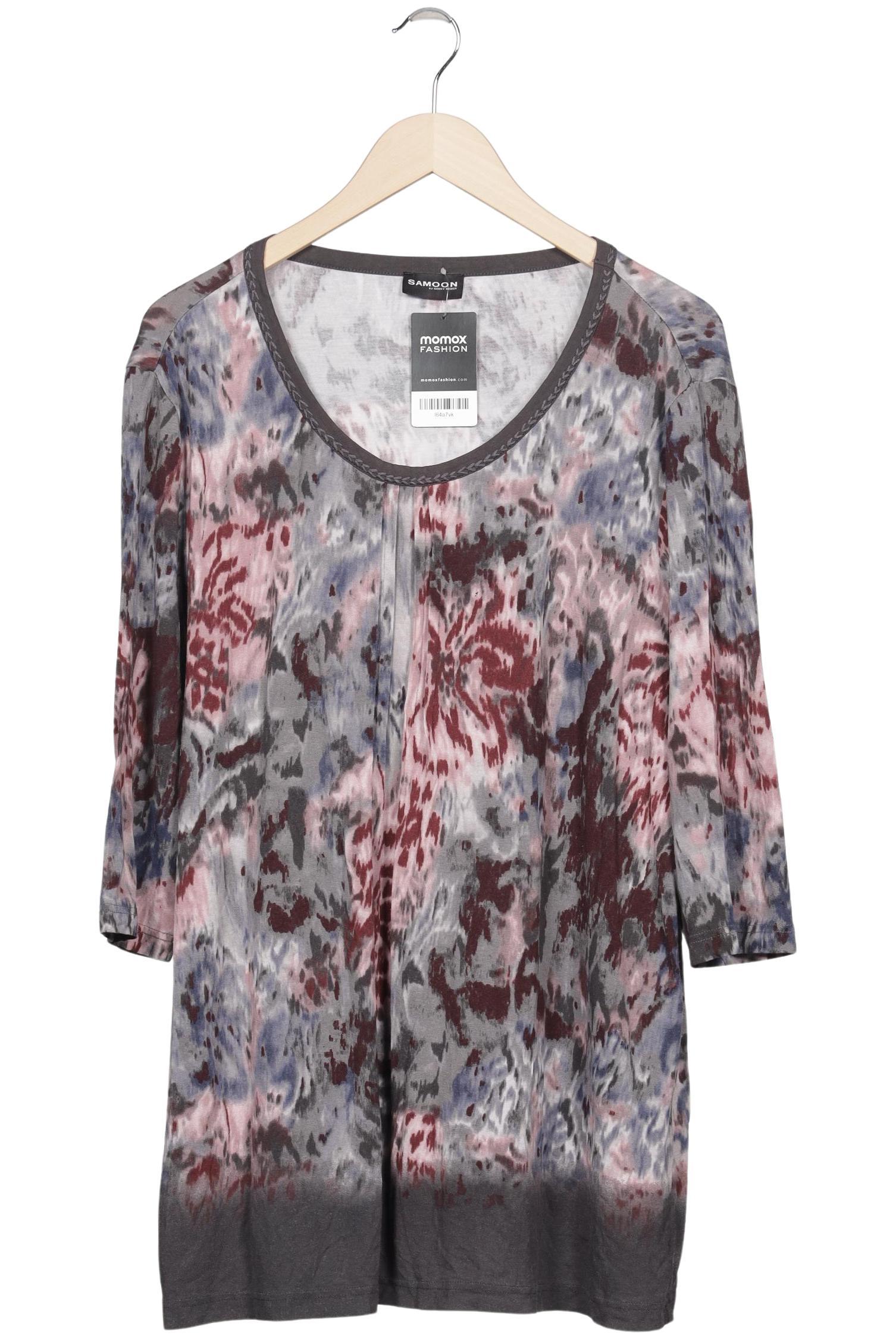 

Samoon by Gerry Weber Damen Langarmshirt, mehrfarbig, Gr. 48