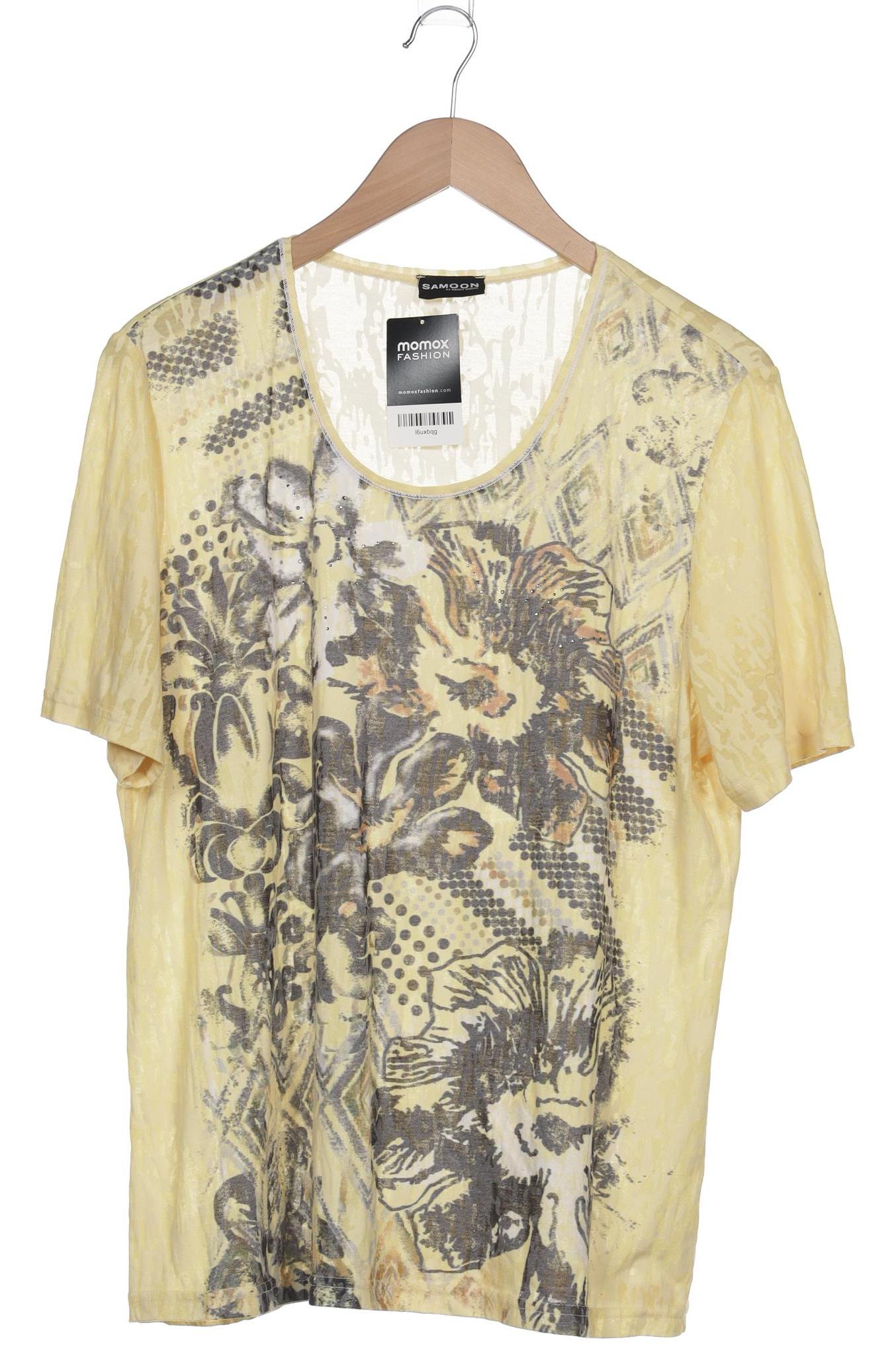 

Samoon by Gerry Weber Damen T-Shirt, gelb, Gr. 46