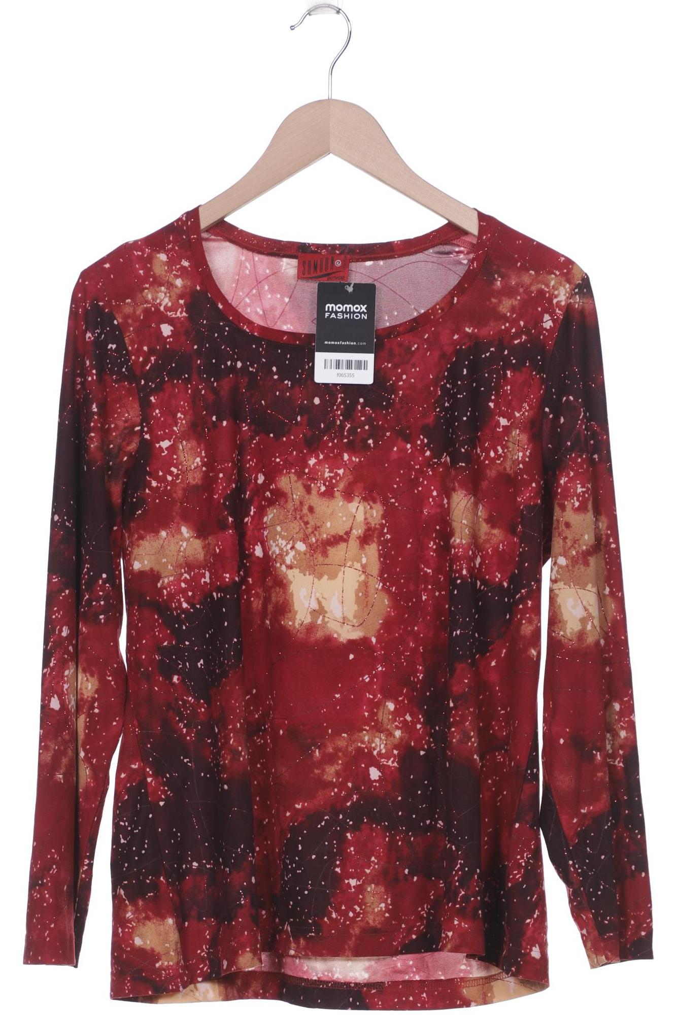 

SAMOON by Gerry Weber Damen Langarmshirt, bordeaux