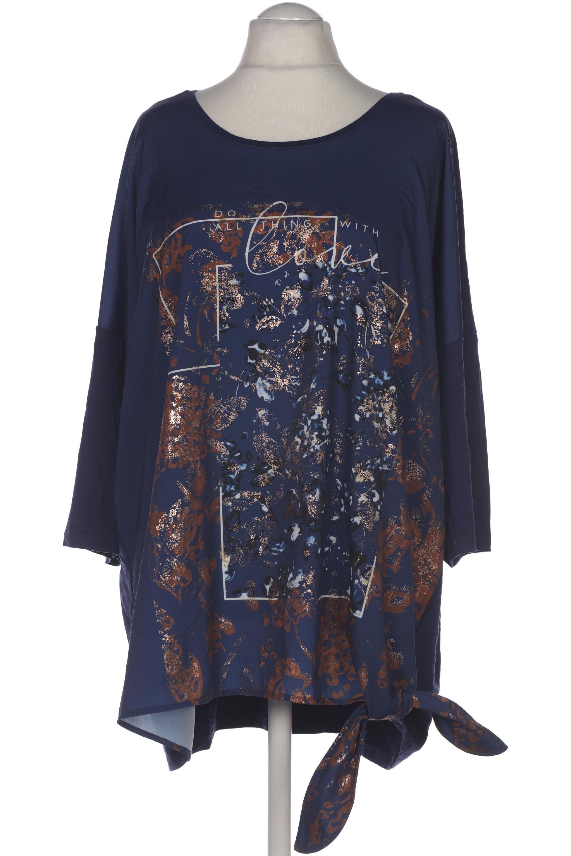 

Samoon by Gerry Weber Damen T-Shirt, blau, Gr. 54