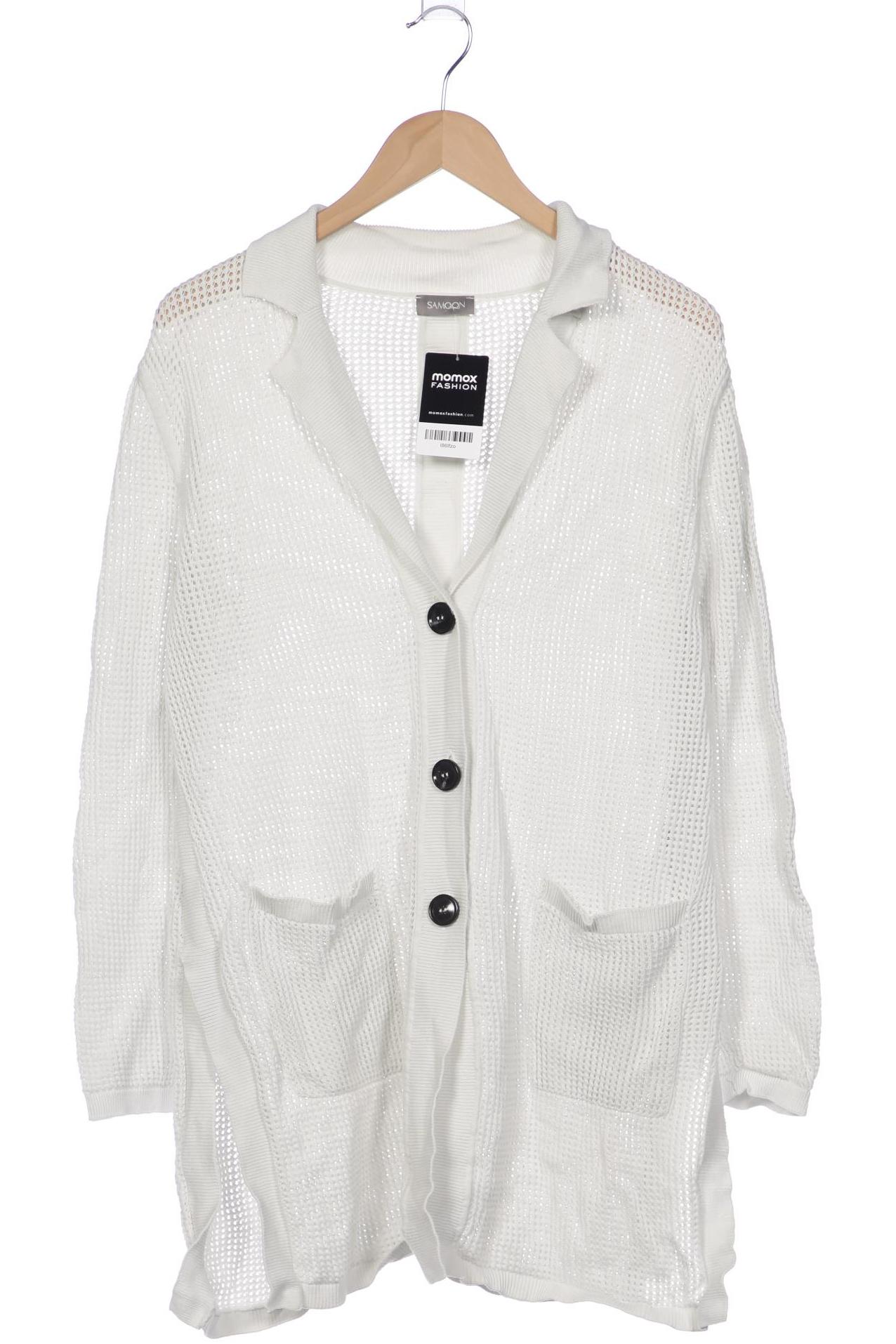 

Samoon by Gerry Weber Damen Strickjacke, cremeweiß, Gr. 44