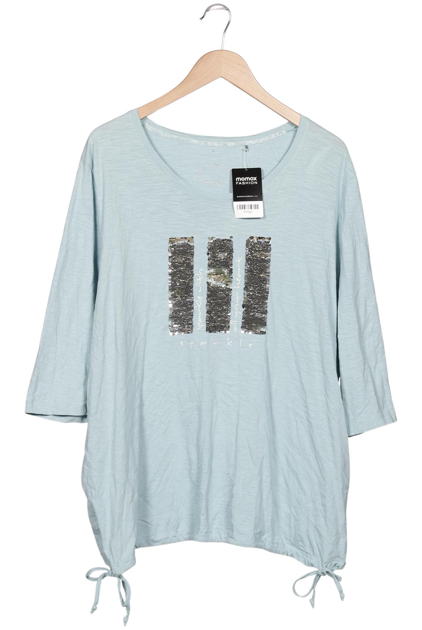 

Samoon by Gerry Weber Damen Langarmshirt, hellblau, Gr. 54