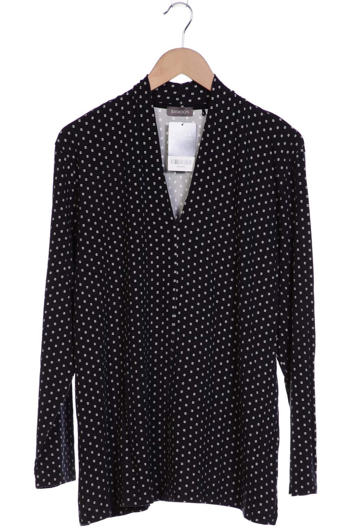 

Samoon by Gerry Weber Damen Langarmshirt, marineblau, Gr. 48