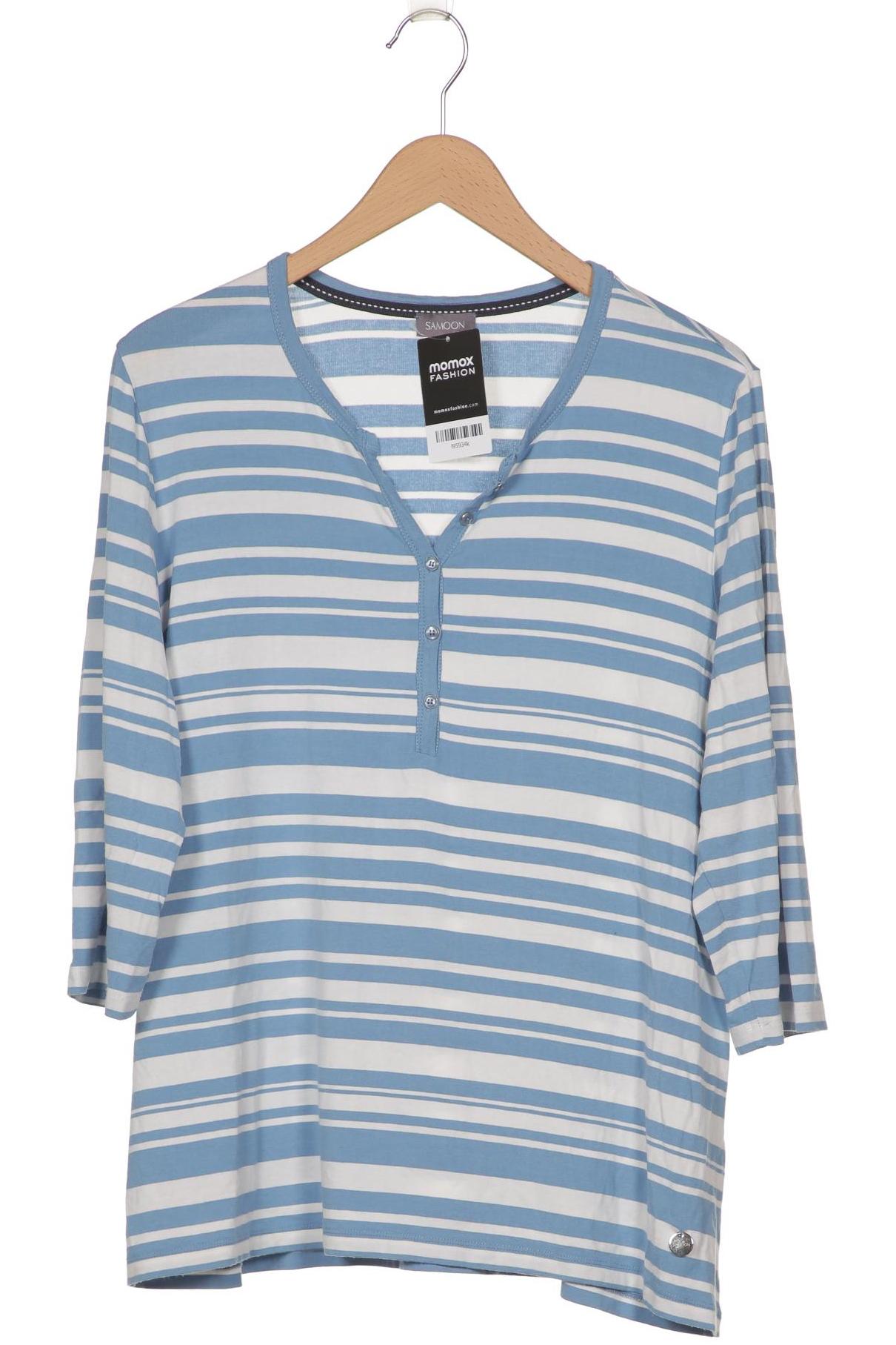 

SAMOON by Gerry Weber Damen Langarmshirt, hellblau