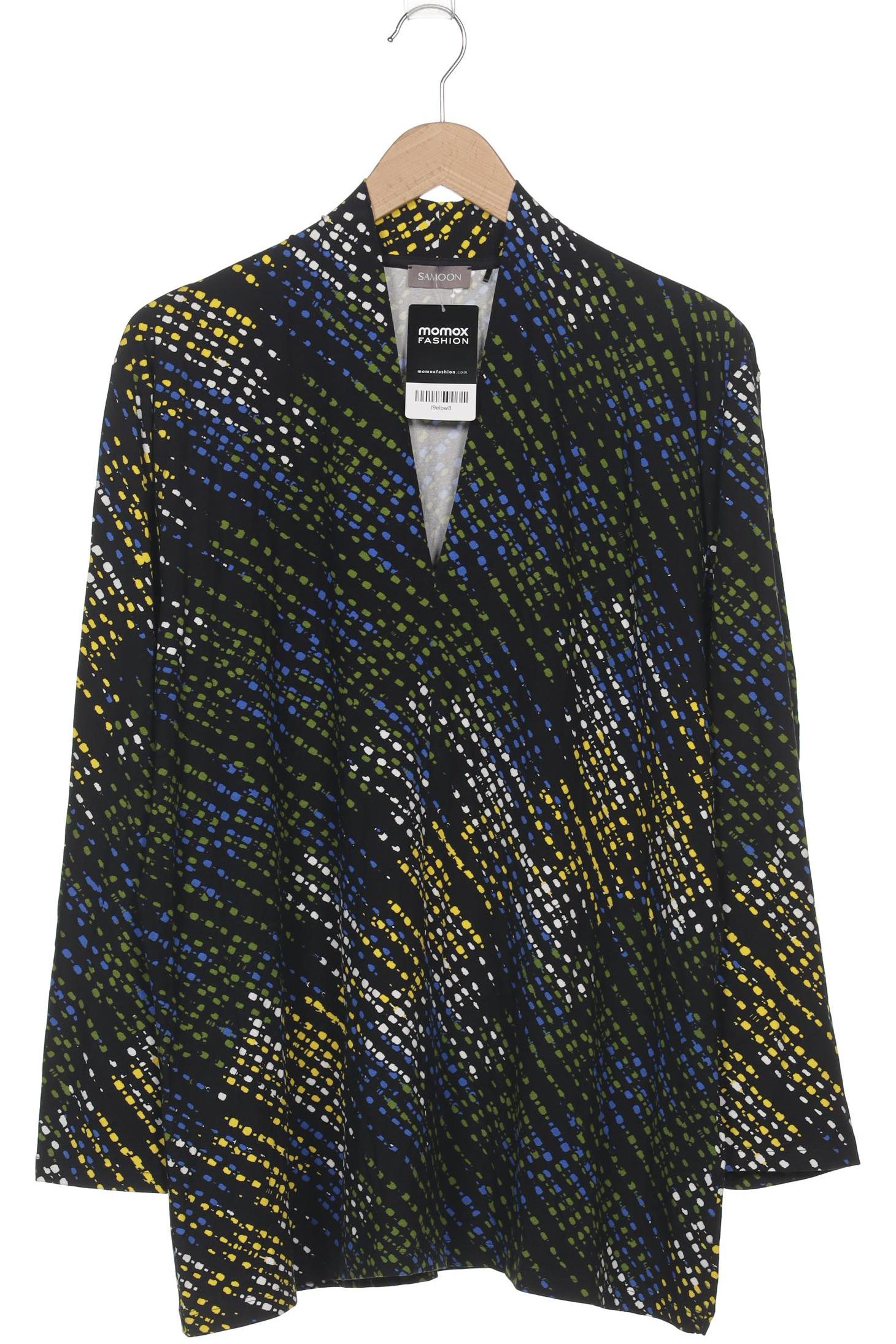 

Samoon by Gerry Weber Damen Langarmshirt, schwarz, Gr. 50