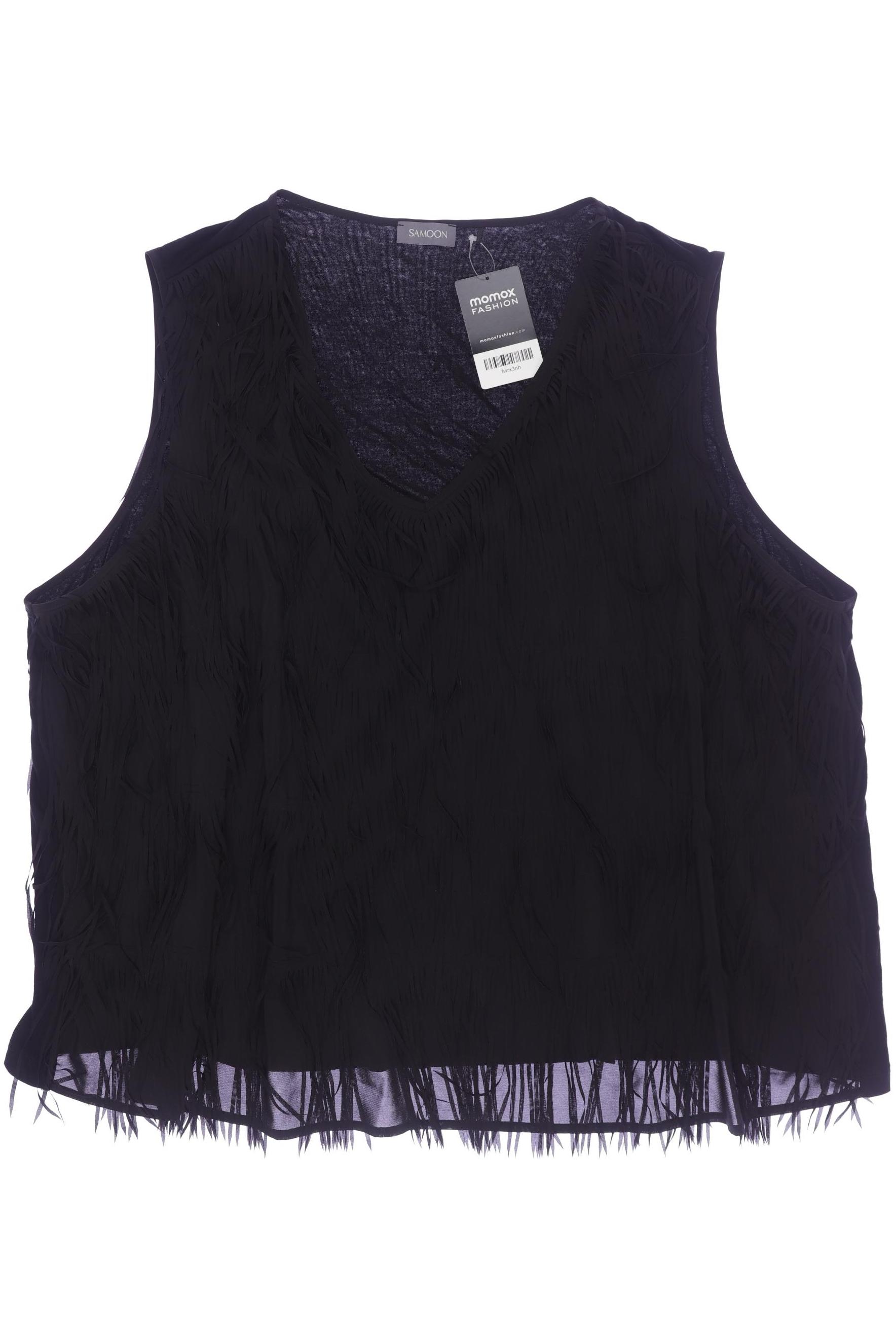 

Samoon by Gerry Weber Damen Top, schwarz, Gr. 52