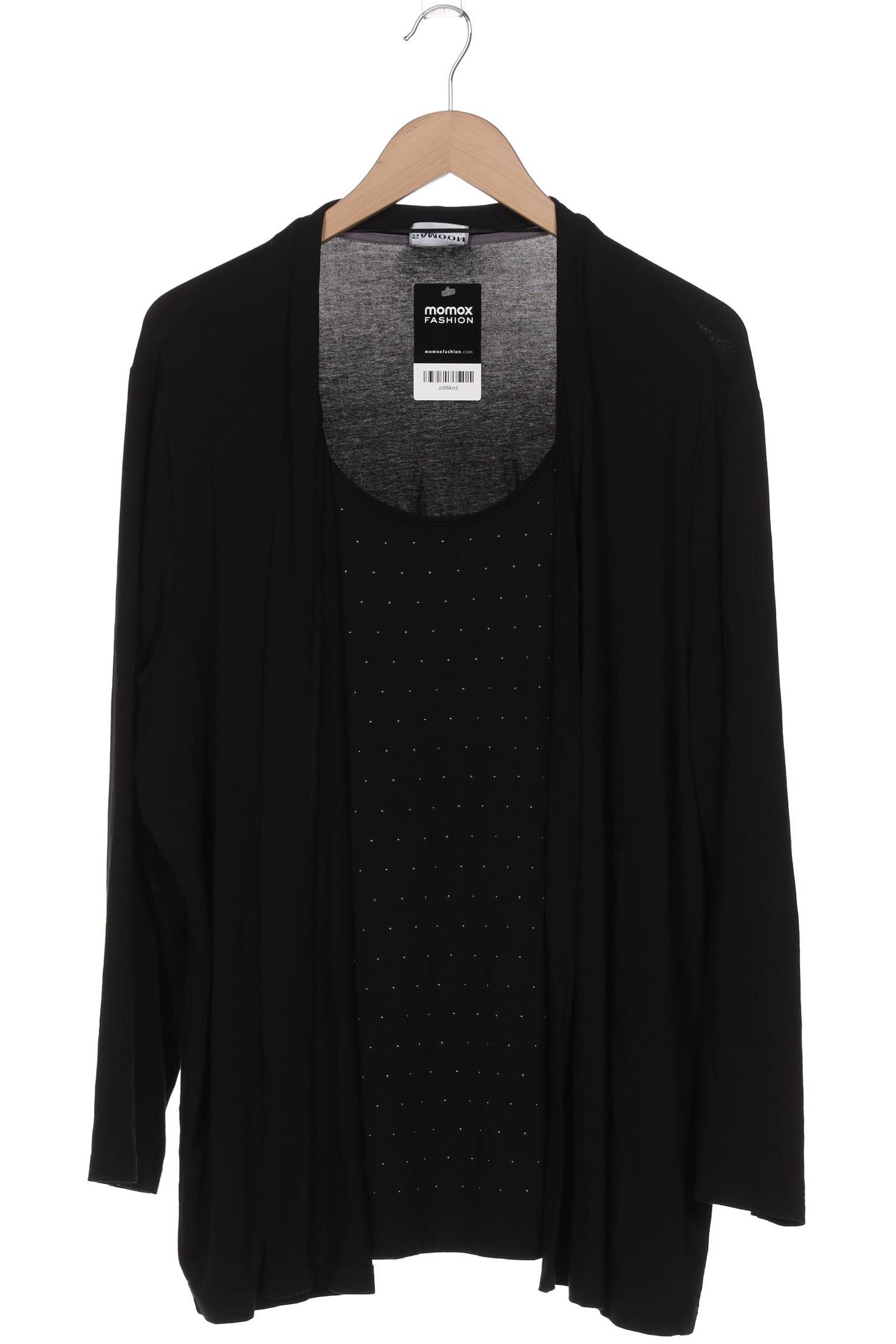 

Samoon by Gerry Weber Damen Langarmshirt, schwarz, Gr. 52