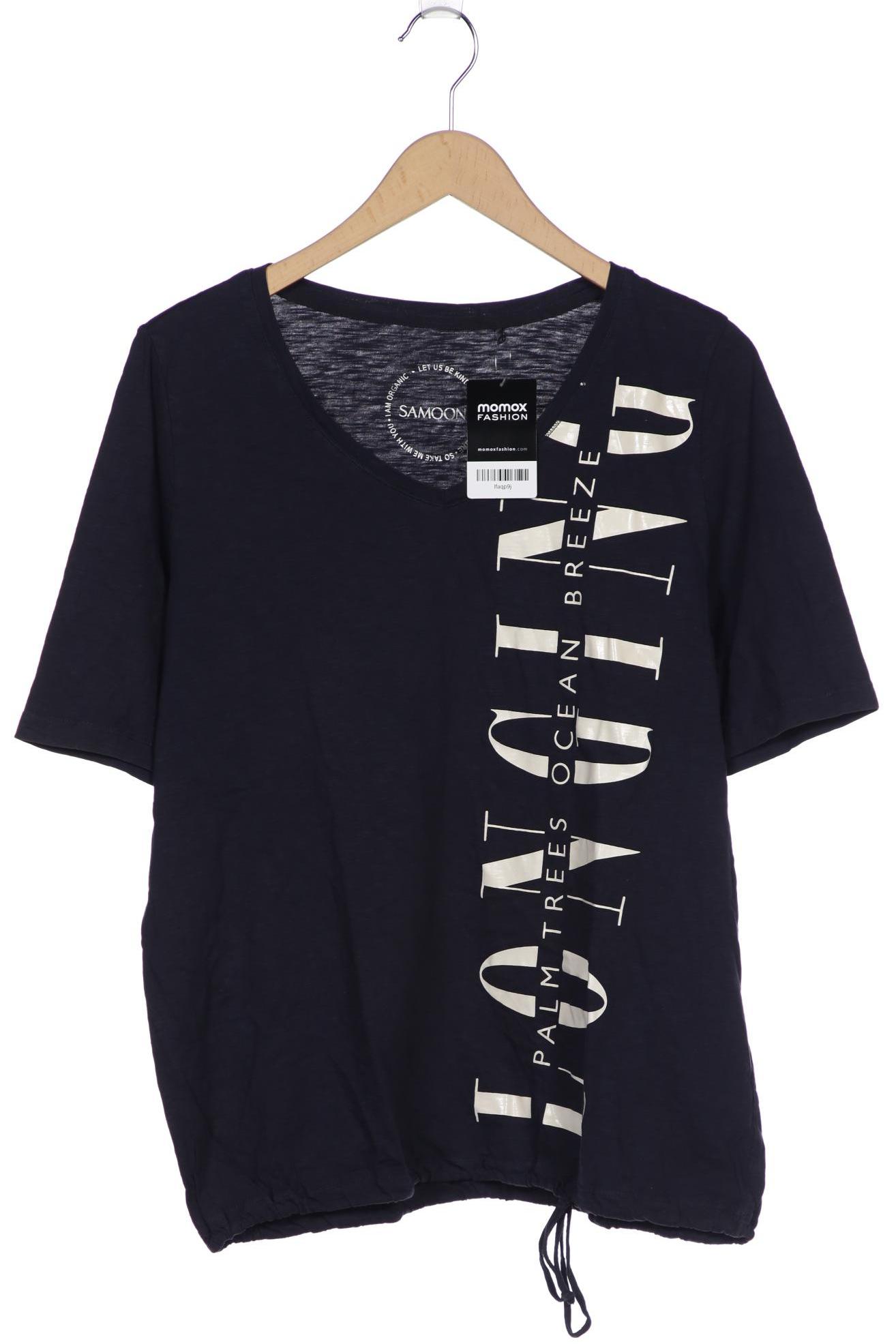 

SAMOON by Gerry Weber Damen T-Shirt, marineblau