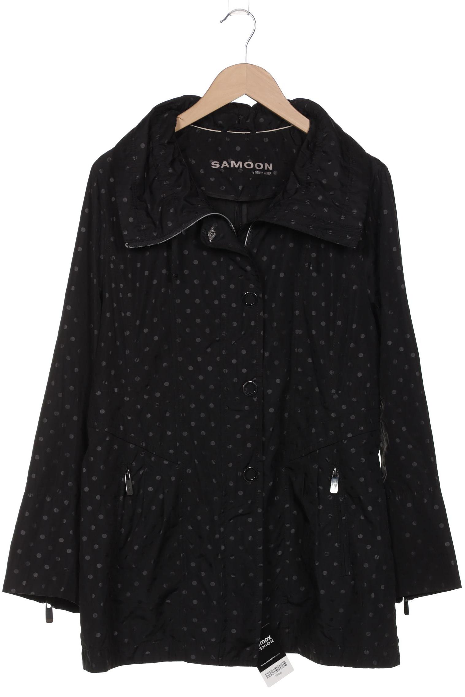 

Samoon by Gerry Weber Damen Mantel, schwarz, Gr. 44