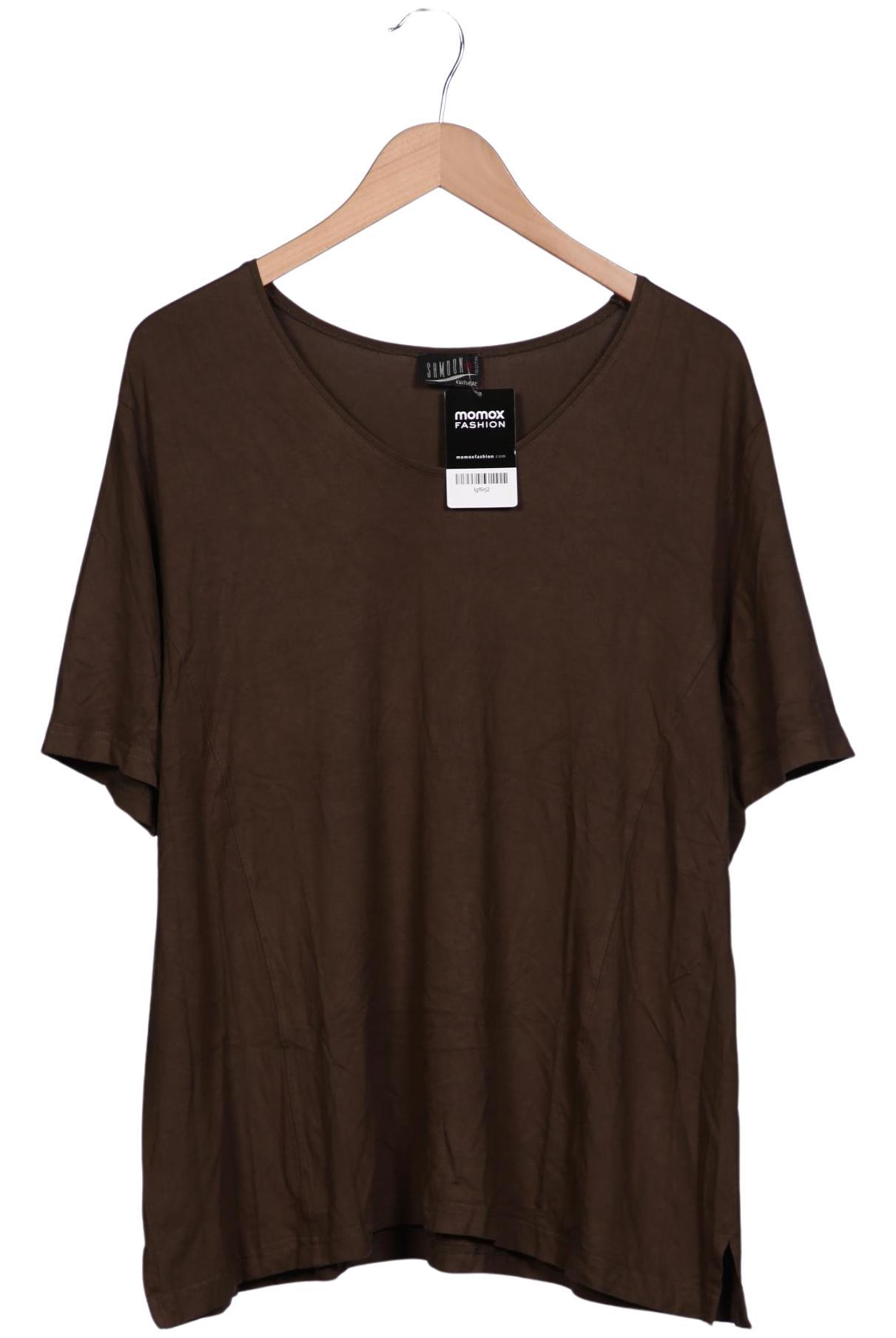 

Samoon by Gerry Weber Damen T-Shirt, braun, Gr. 52