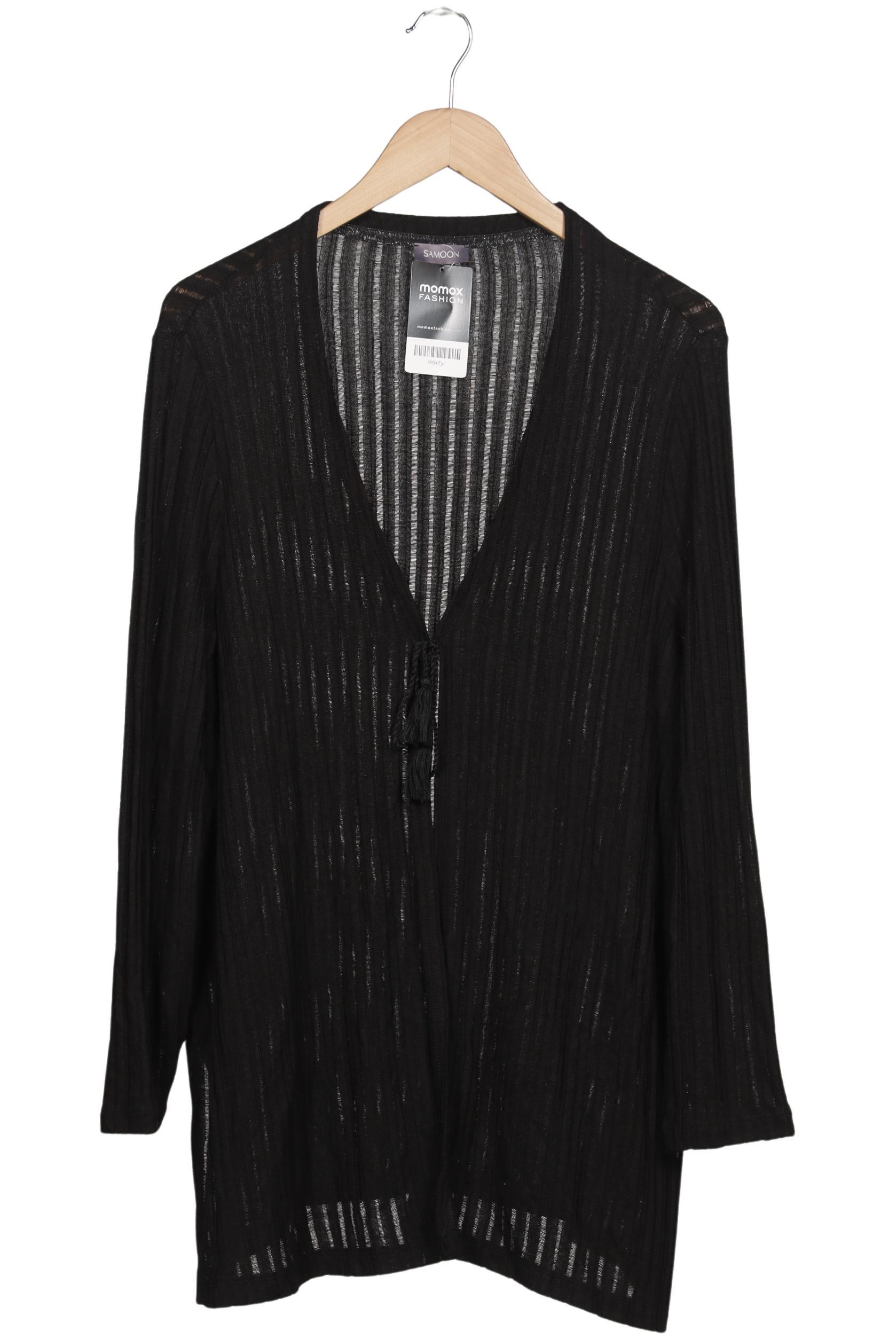 

Samoon by Gerry Weber Damen Strickjacke, schwarz, Gr. 44