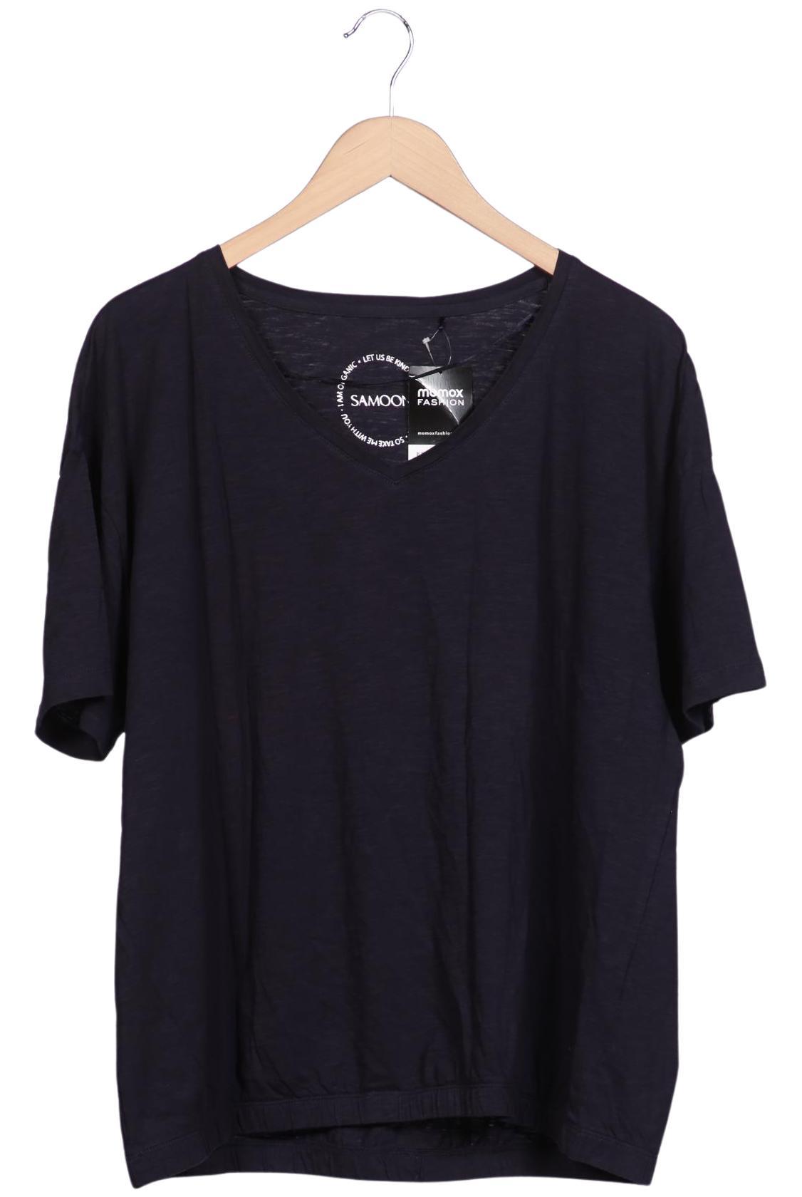 

Samoon by Gerry Weber Damen T-Shirt, marineblau, Gr. 48