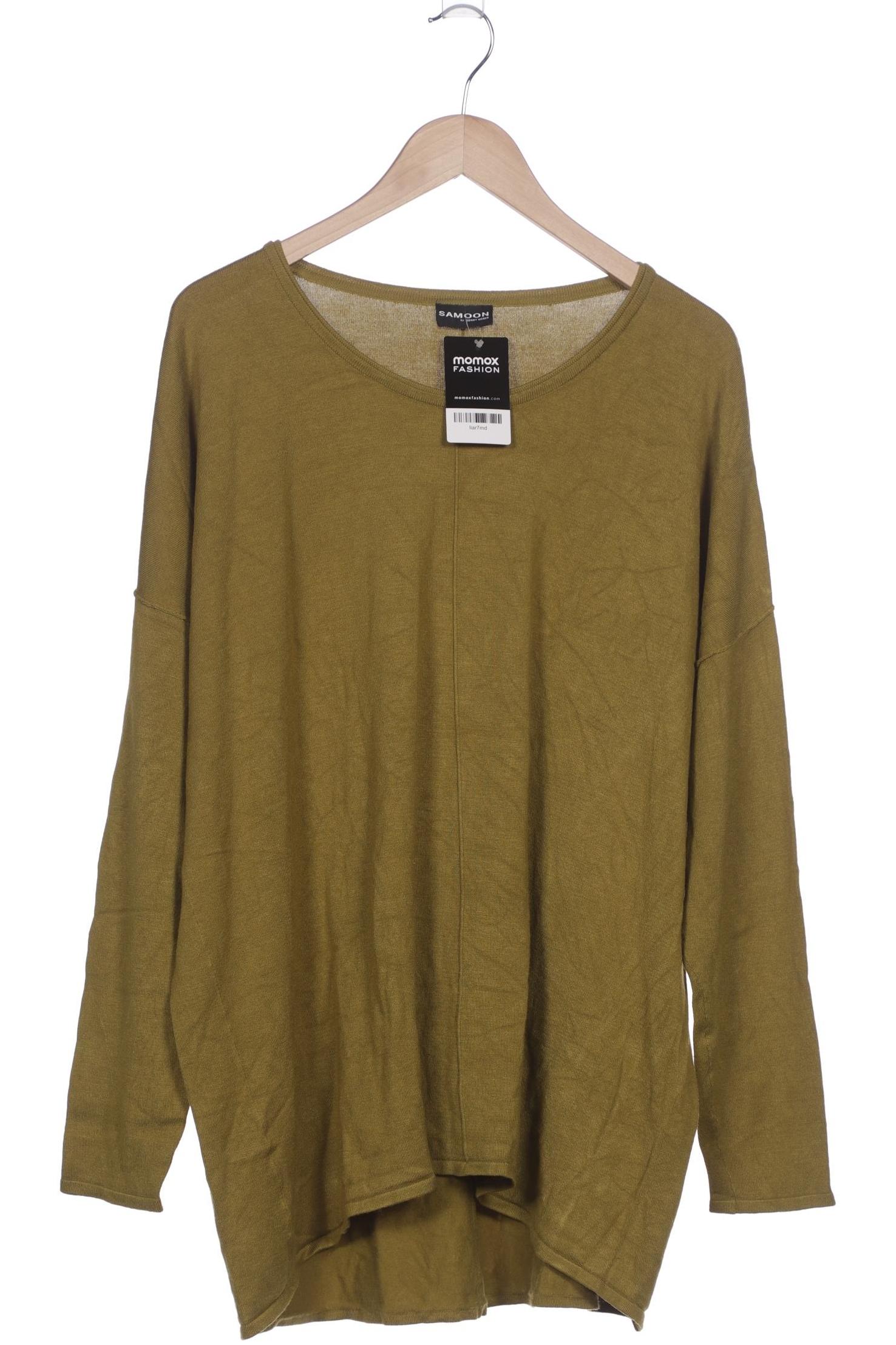 

Samoon by Gerry Weber Damen Pullover, grün, Gr. 52