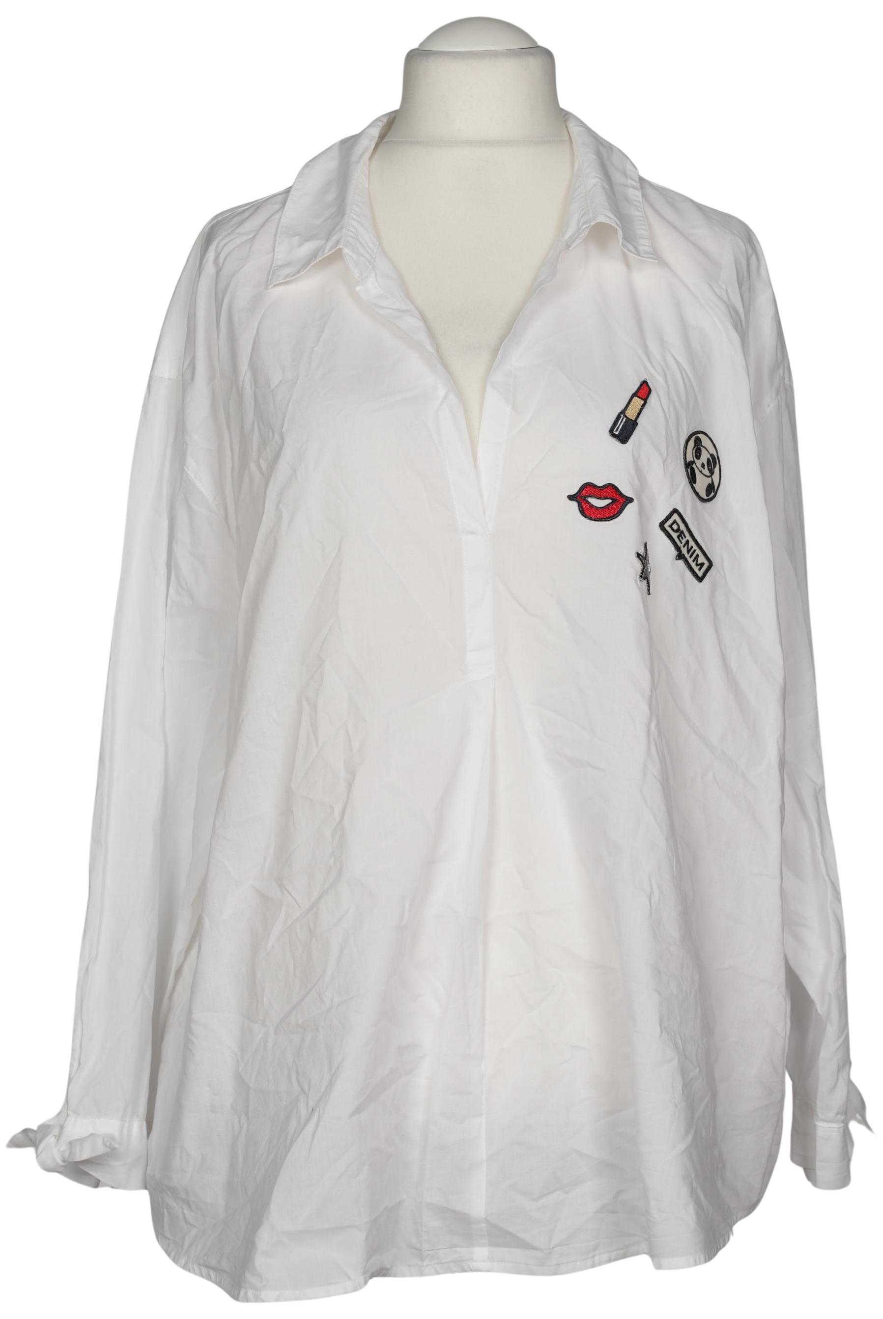 

Samoon by Gerry Weber Damen Bluse, weiß, Gr. 54