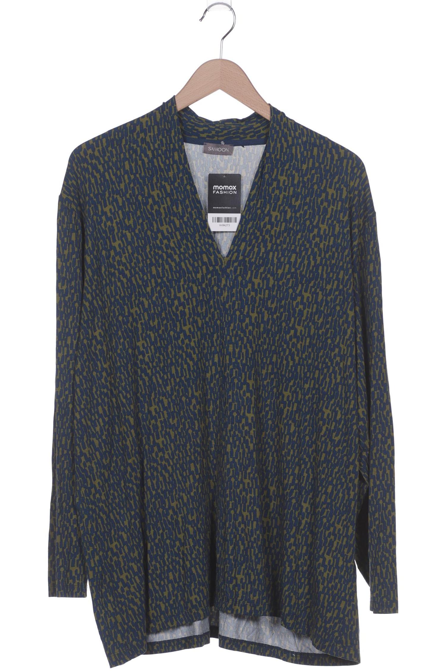 

Samoon by Gerry Weber Damen Langarmshirt, grün, Gr. 50