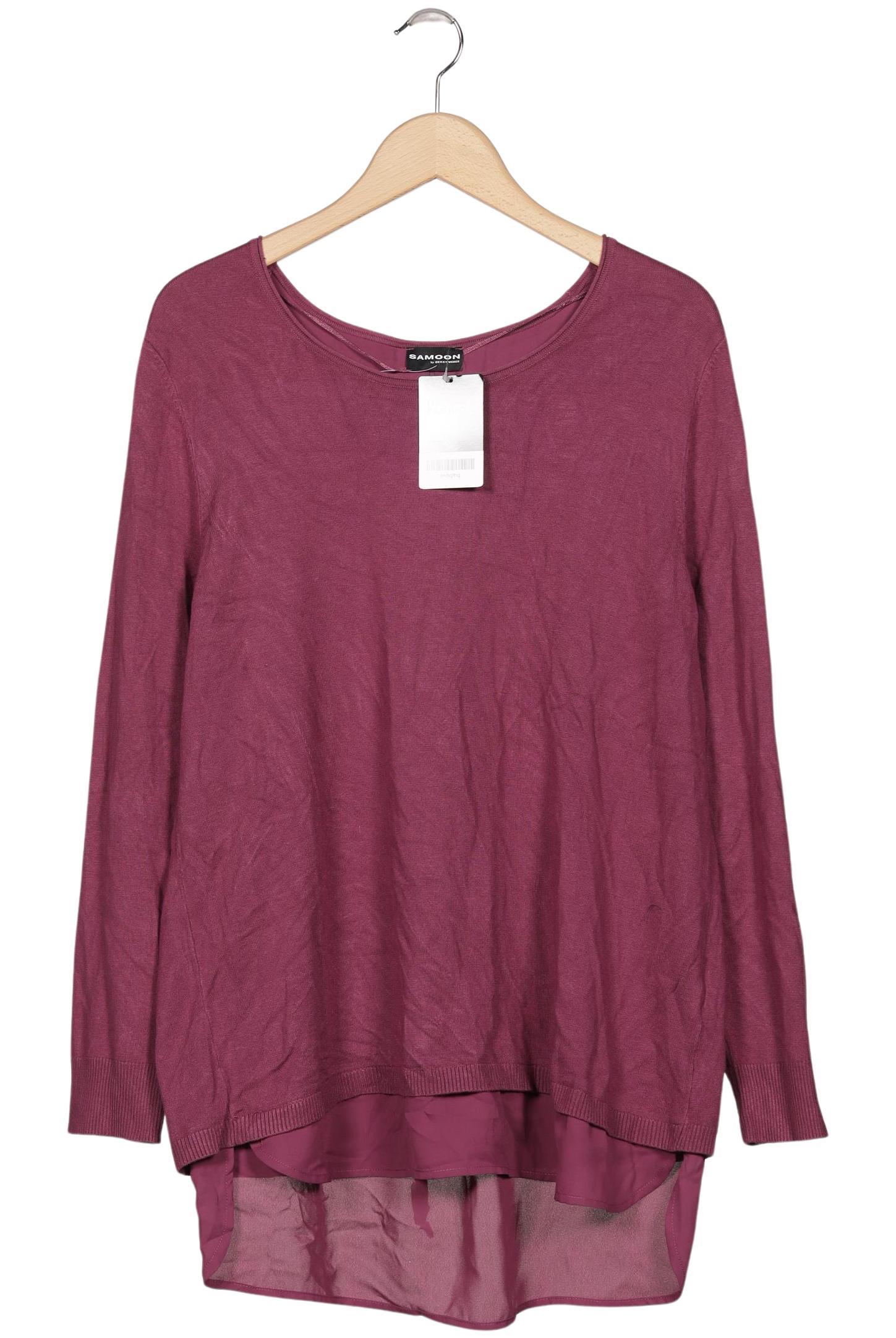 

Samoon by Gerry Weber Damen Pullover, bordeaux, Gr. 42