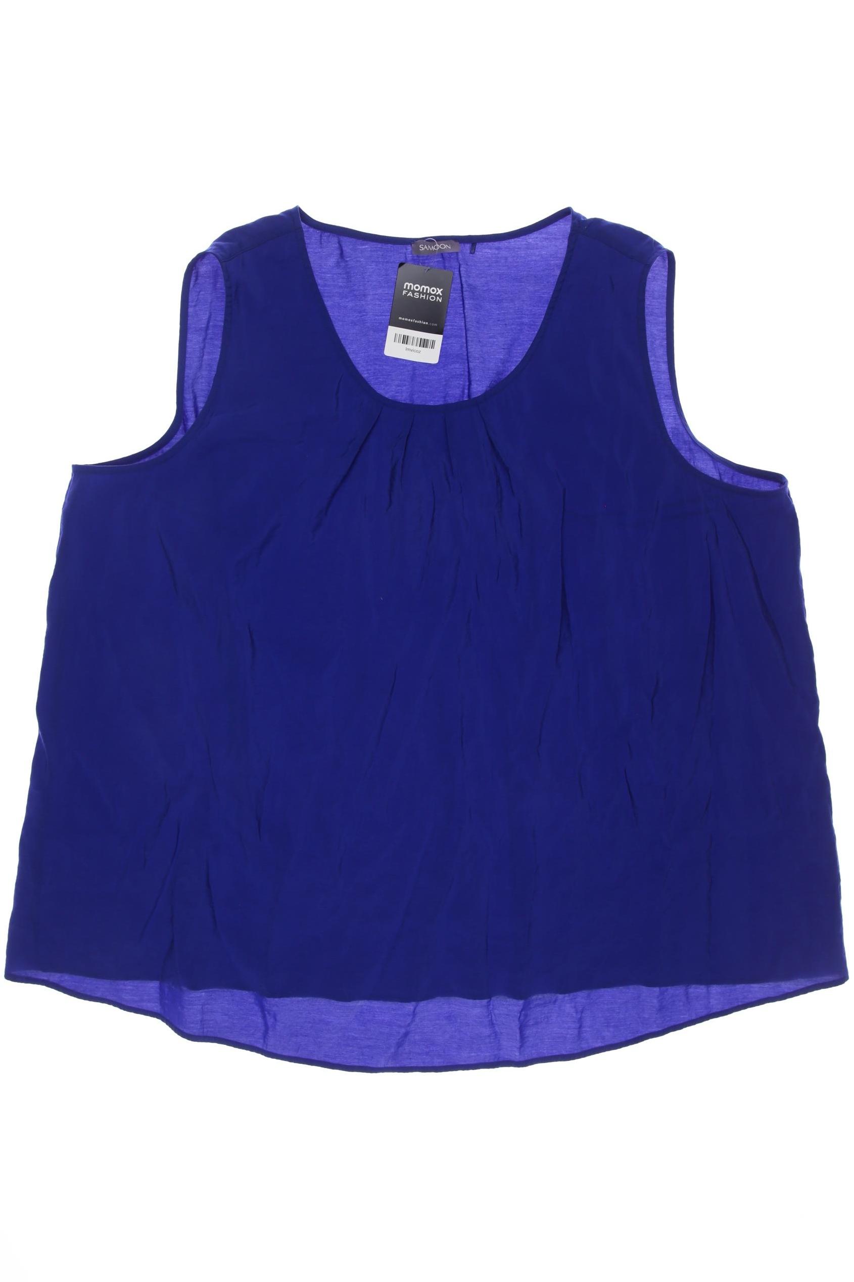 

Samoon by Gerry Weber Damen Top, blau, Gr. 52