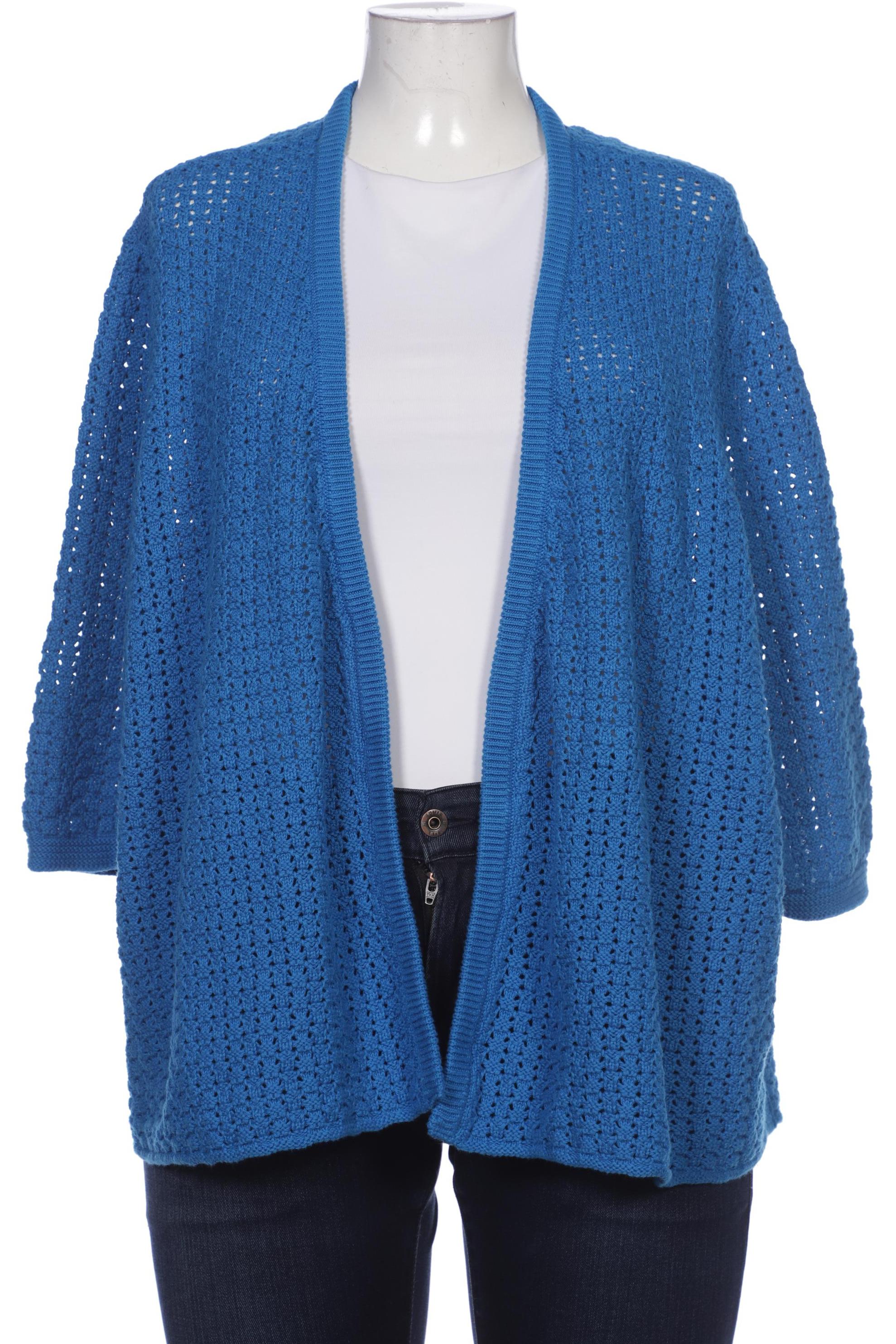 

Samoon by Gerry Weber Damen Strickjacke, blau, Gr. 48