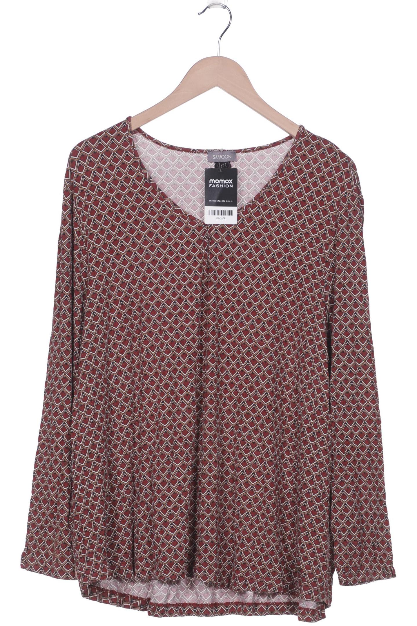 

SAMOON by Gerry Weber Damen Langarmshirt, bordeaux